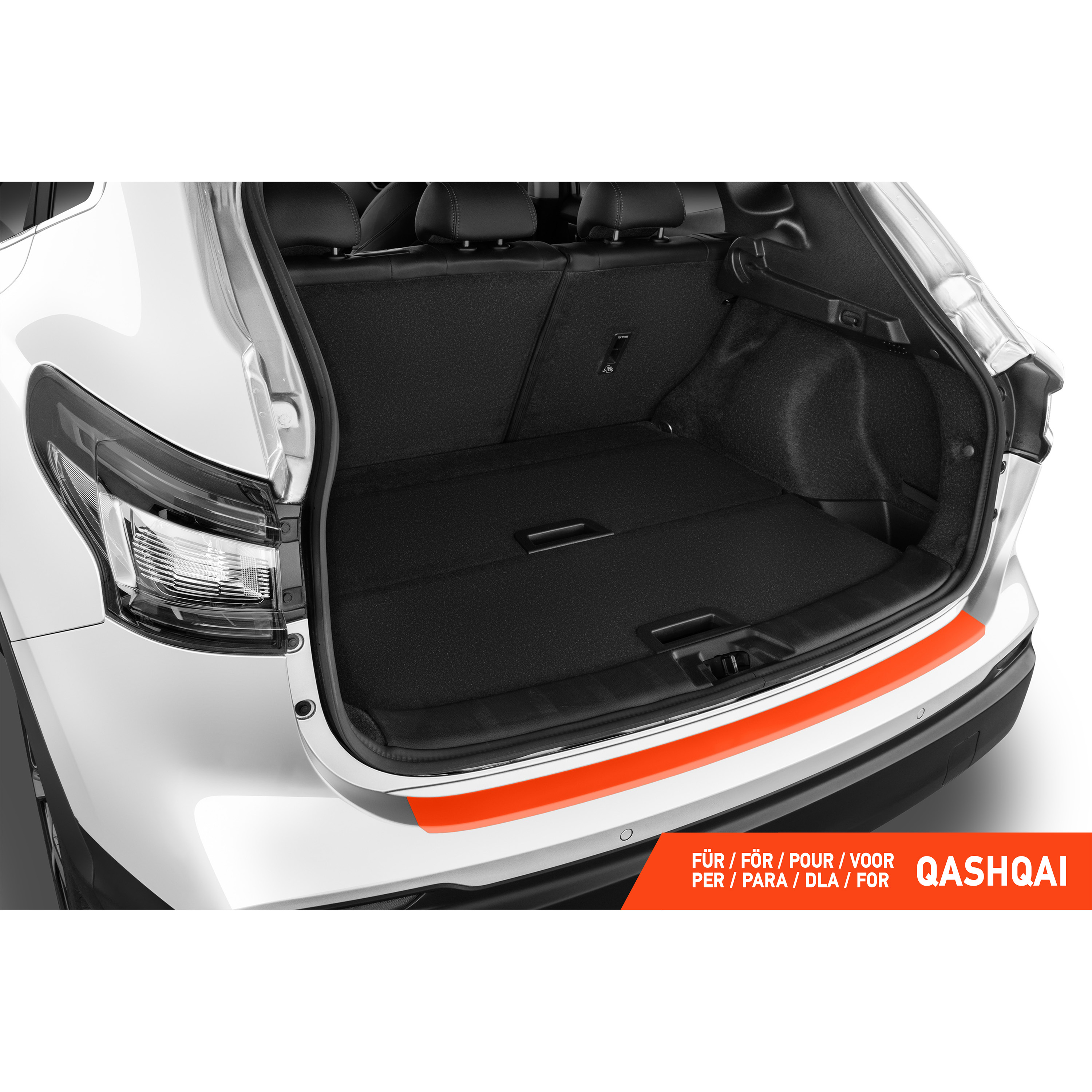 Ladekantenschutz für Nissan Qashqai 2 (II) J11 I 2017 - 2021