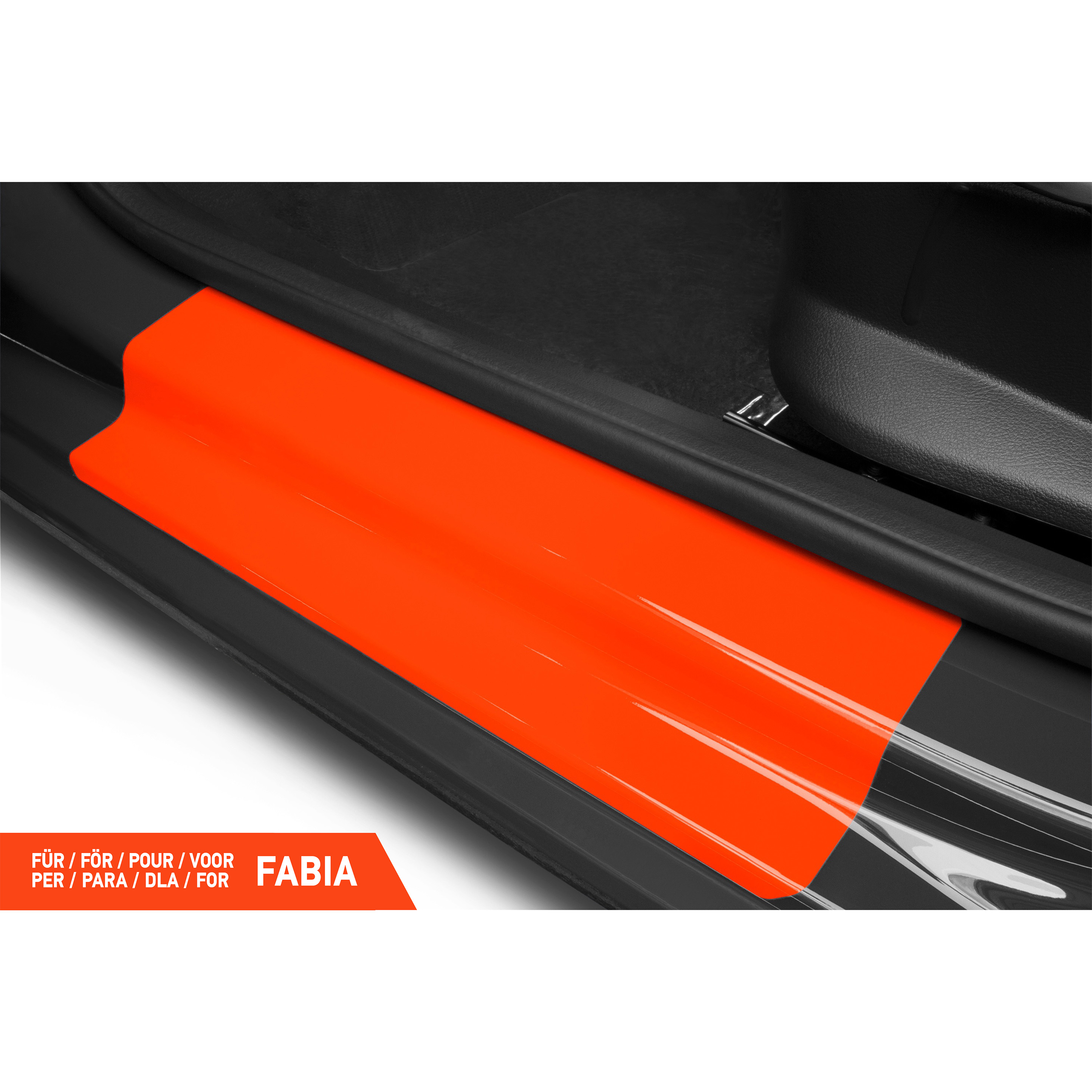 Einstiegsleisten Schutz für Skoda Fabia Combi 3 (III) NJ I 2014 - 2021 im 4er Set