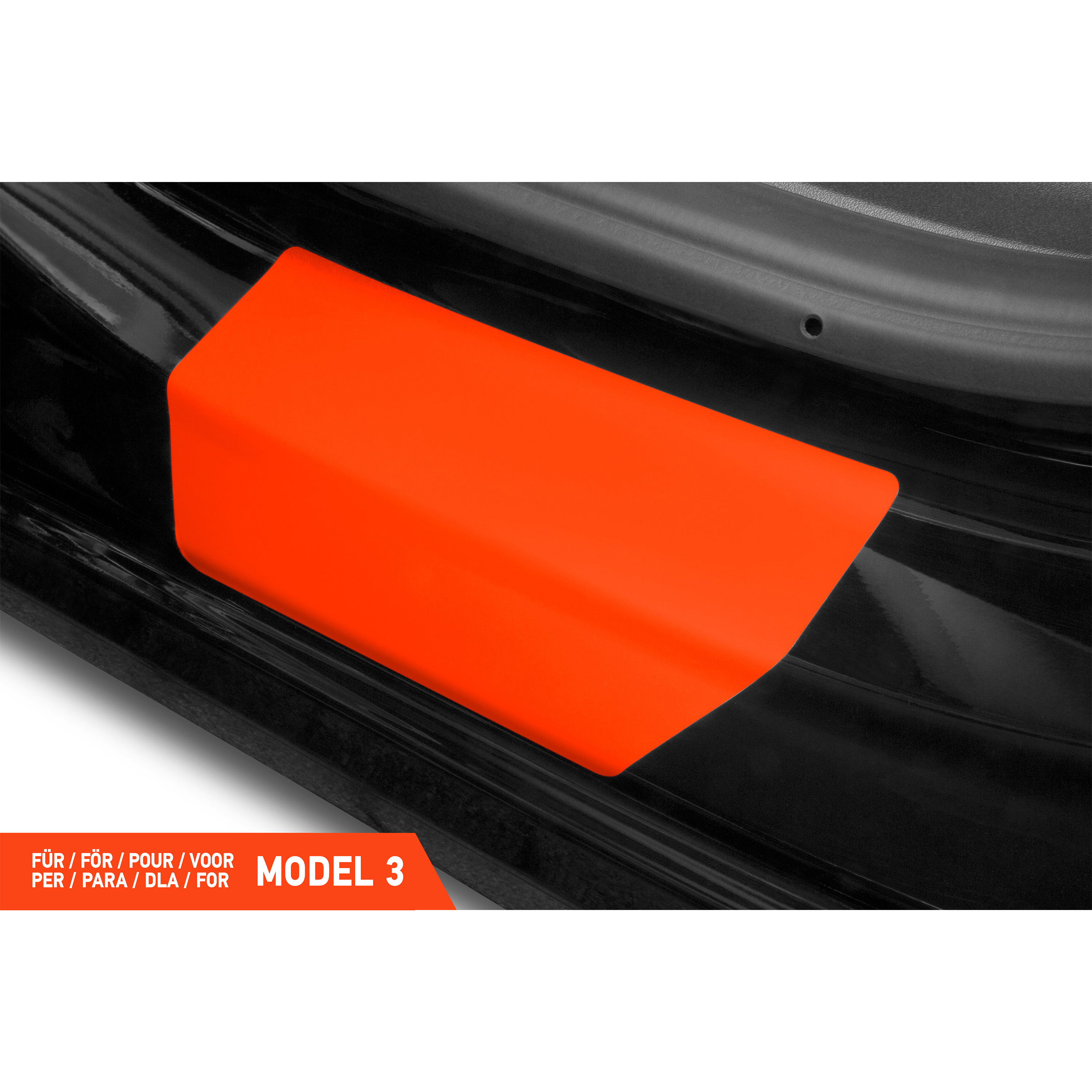 Einstiegsleisten Schutz für Tesla Model 3 I 2017 - 2023 im 4er Set