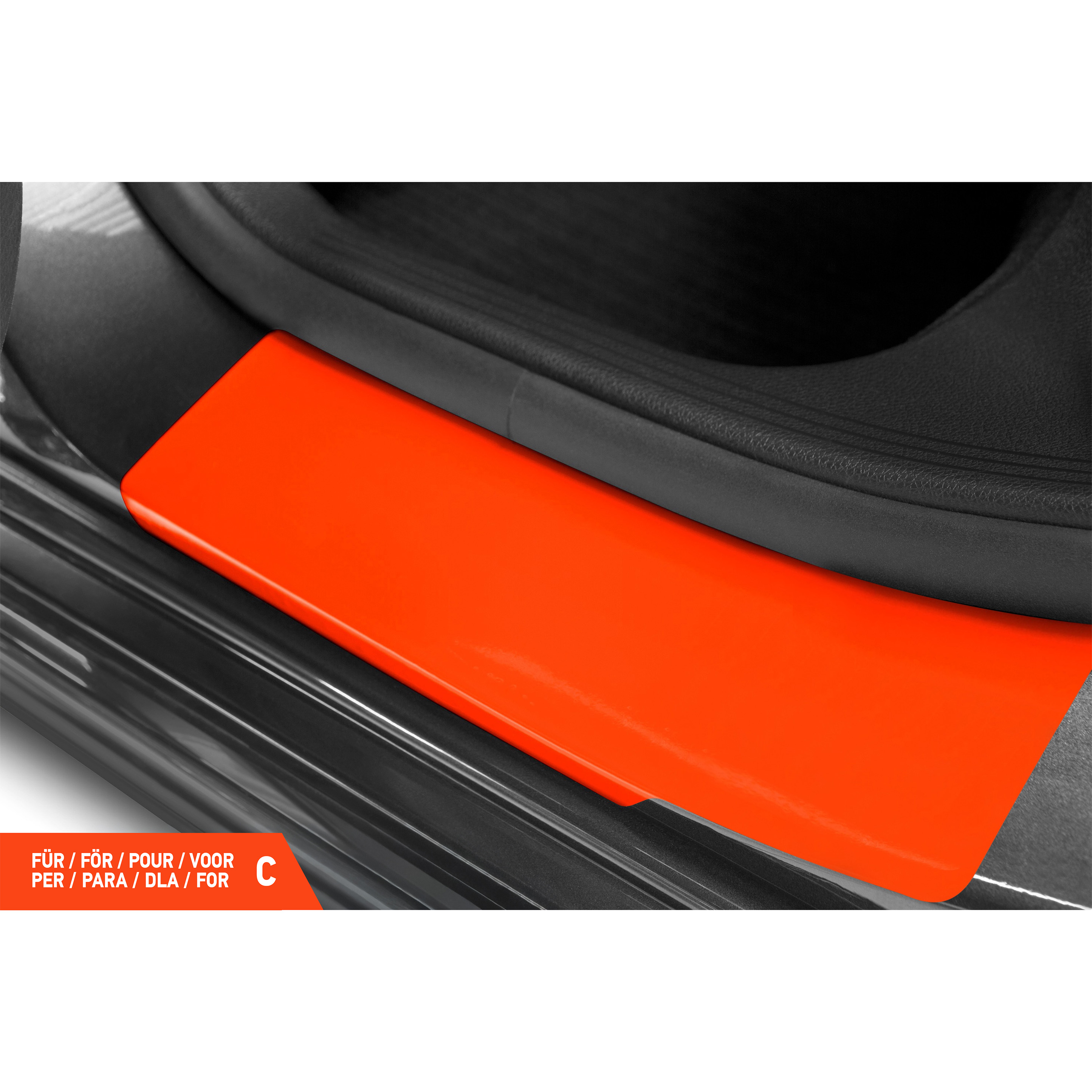 Einstiegsleisten Schutz für Mercedes Benz C-Klasse T-Modell S205 I 2014 - 2021 im 4er Set