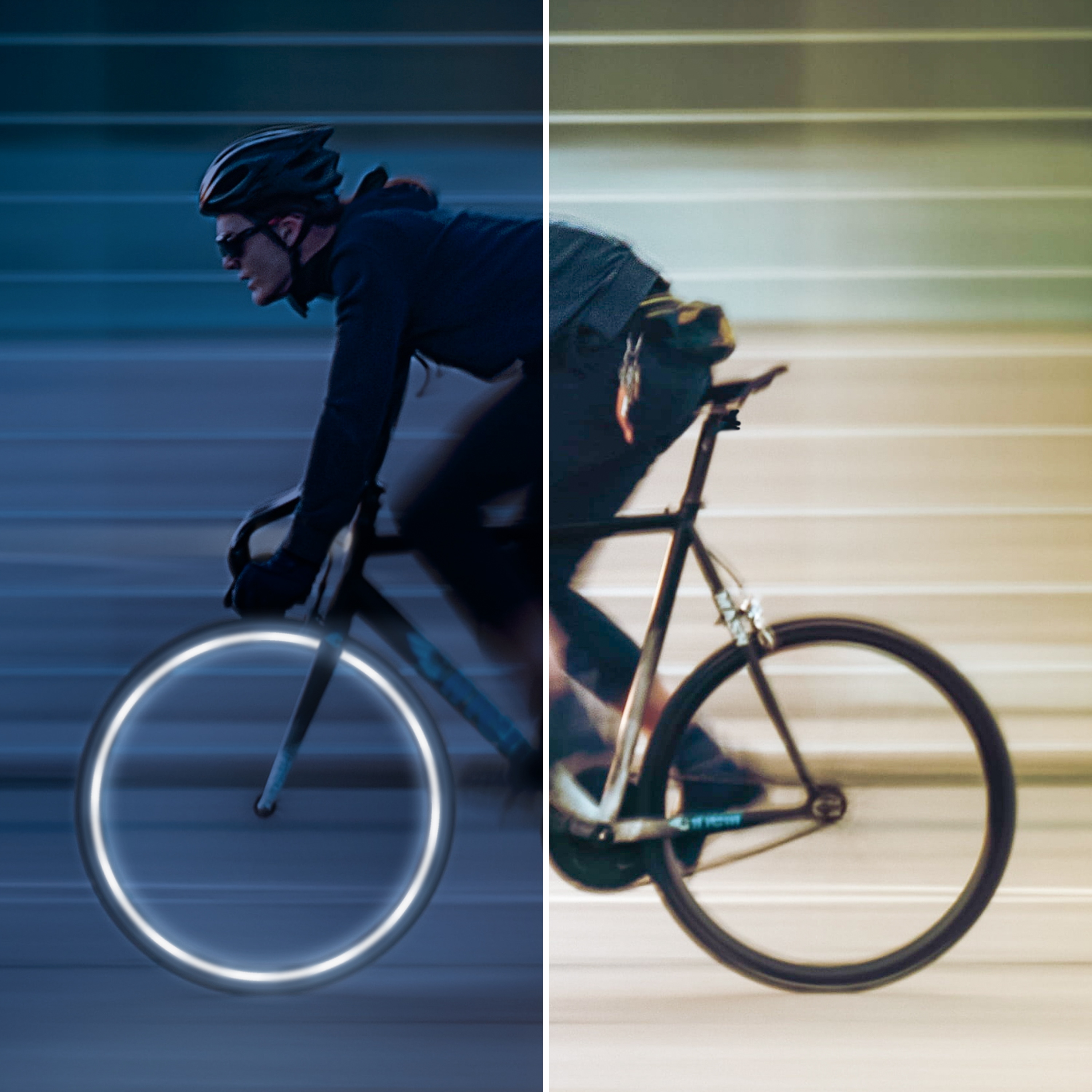 Fahrrad Felgen Reflektoren Sticker 64er Set