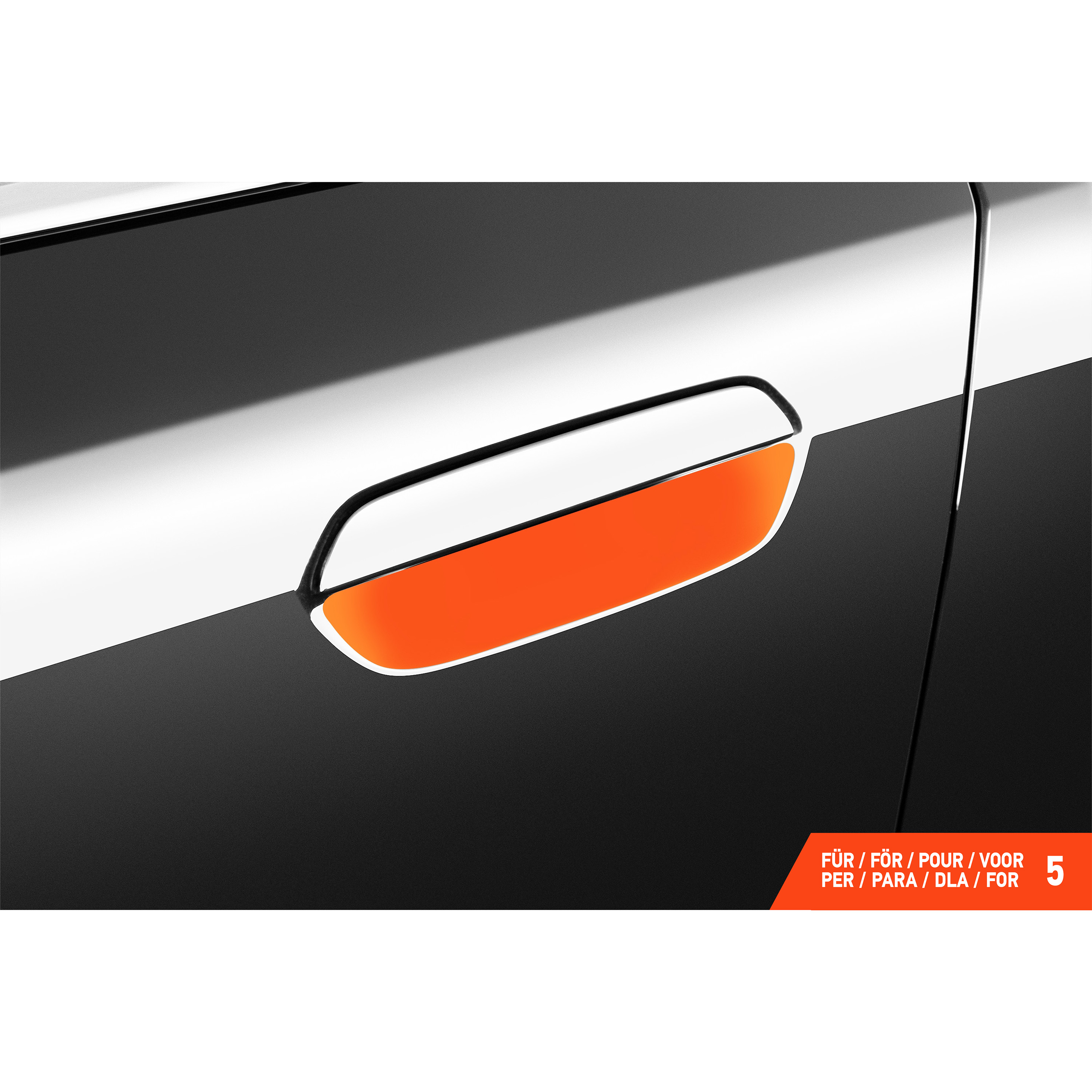 Auto Türgriffmulden Schutzfolie für BMW 5er Limousine 8 (VIII) G60 I 2023 - 2026 im 4er Set