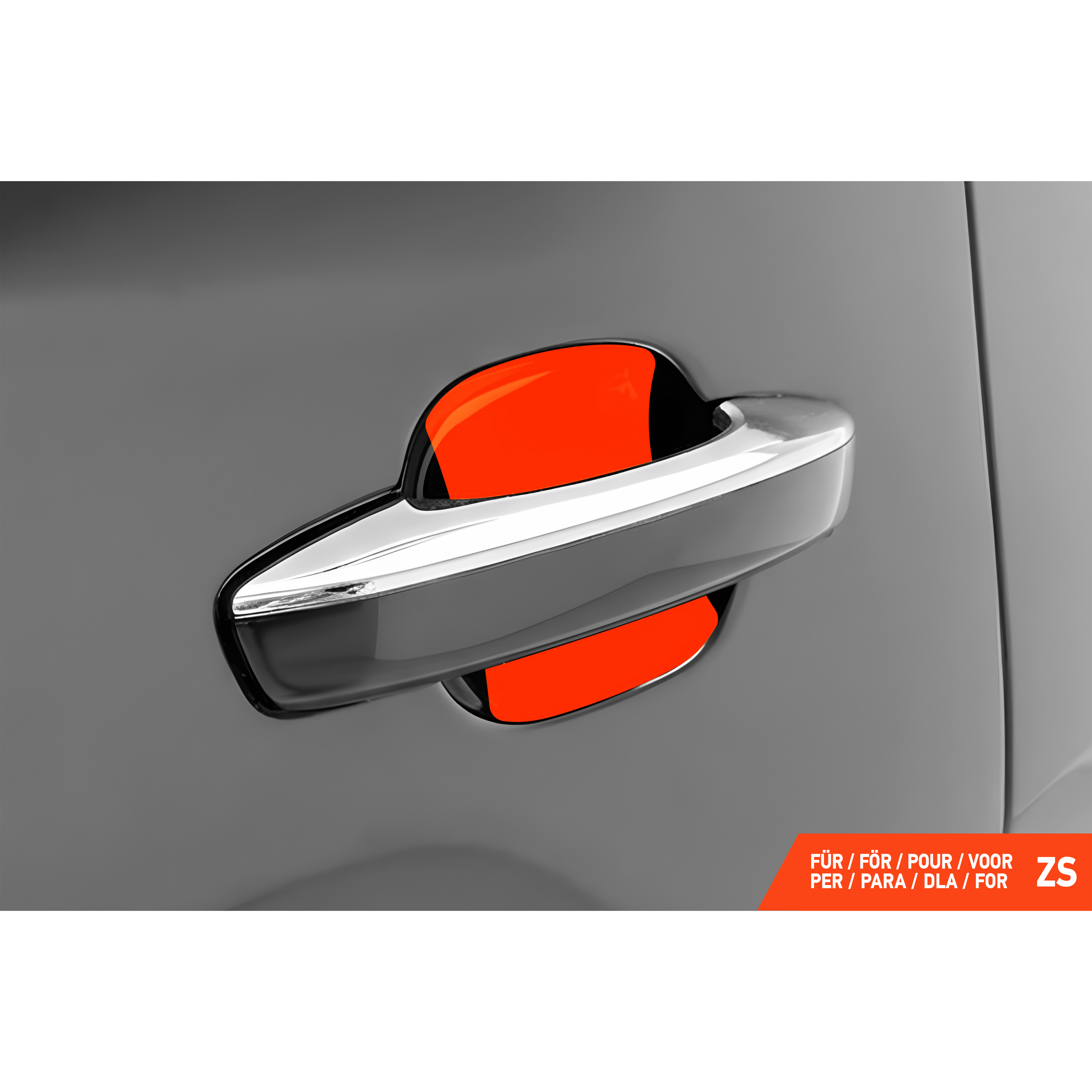 Auto Türgriffmulden Schutzfolie für MG ZS 1 (I) ZS11 I 2021 - 2024 im 4er Set