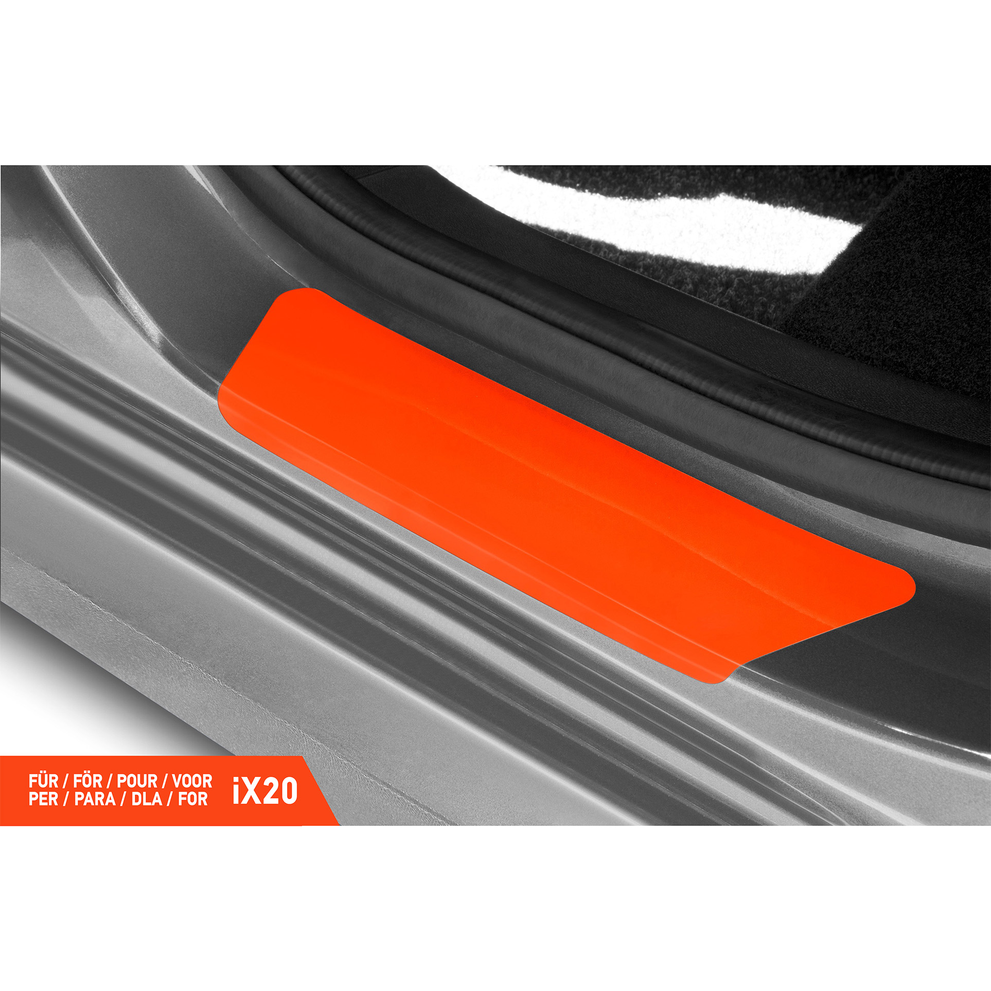 Einstiegsleisten Schutz für Hyundai ix20 I 2010 - 2019 im 4er Set