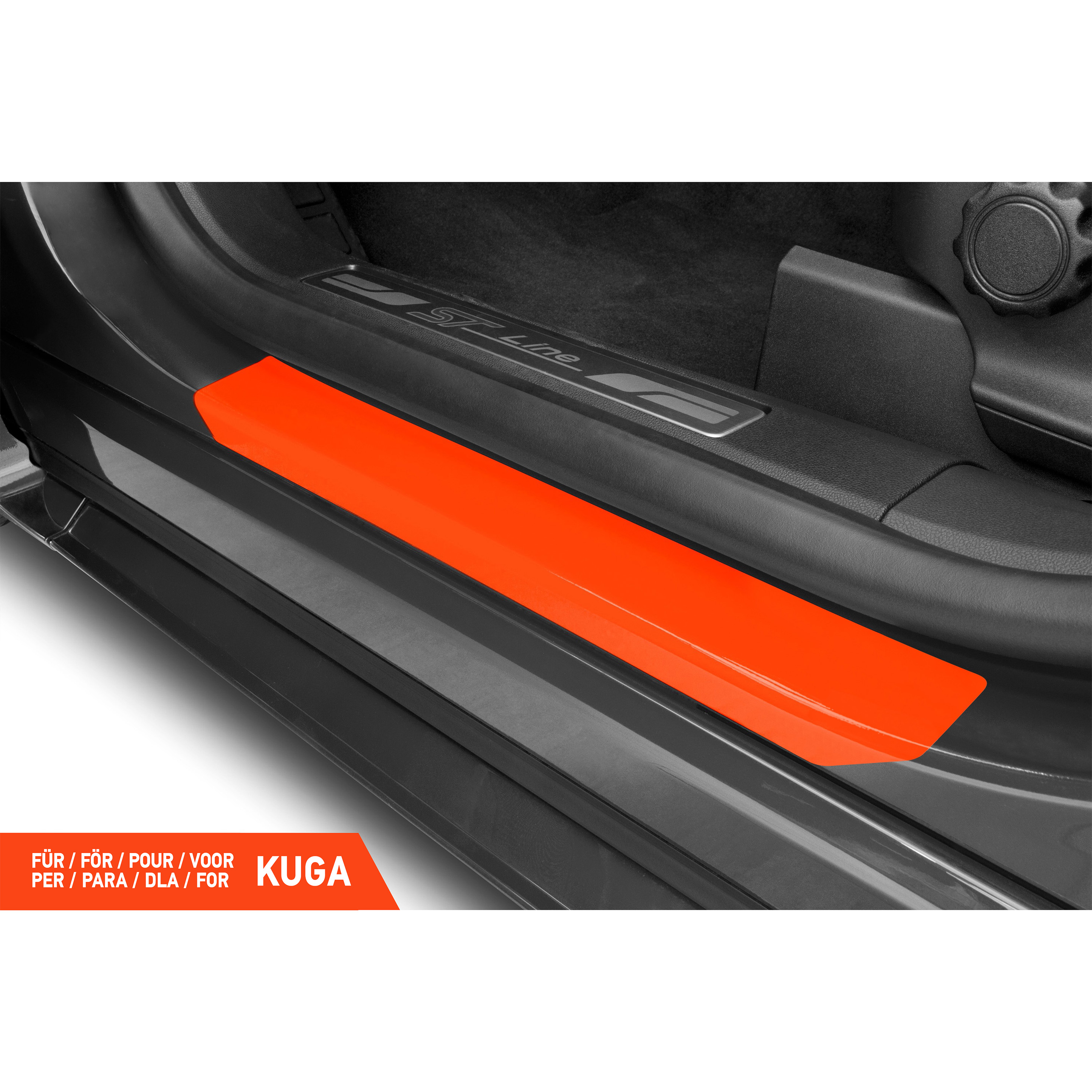 Einstiegsleisten Schutz für Ford Kuga 3 (III) Active, Trend, Titanium, Cool&Connect I 2019 - 2026 im 4er Set