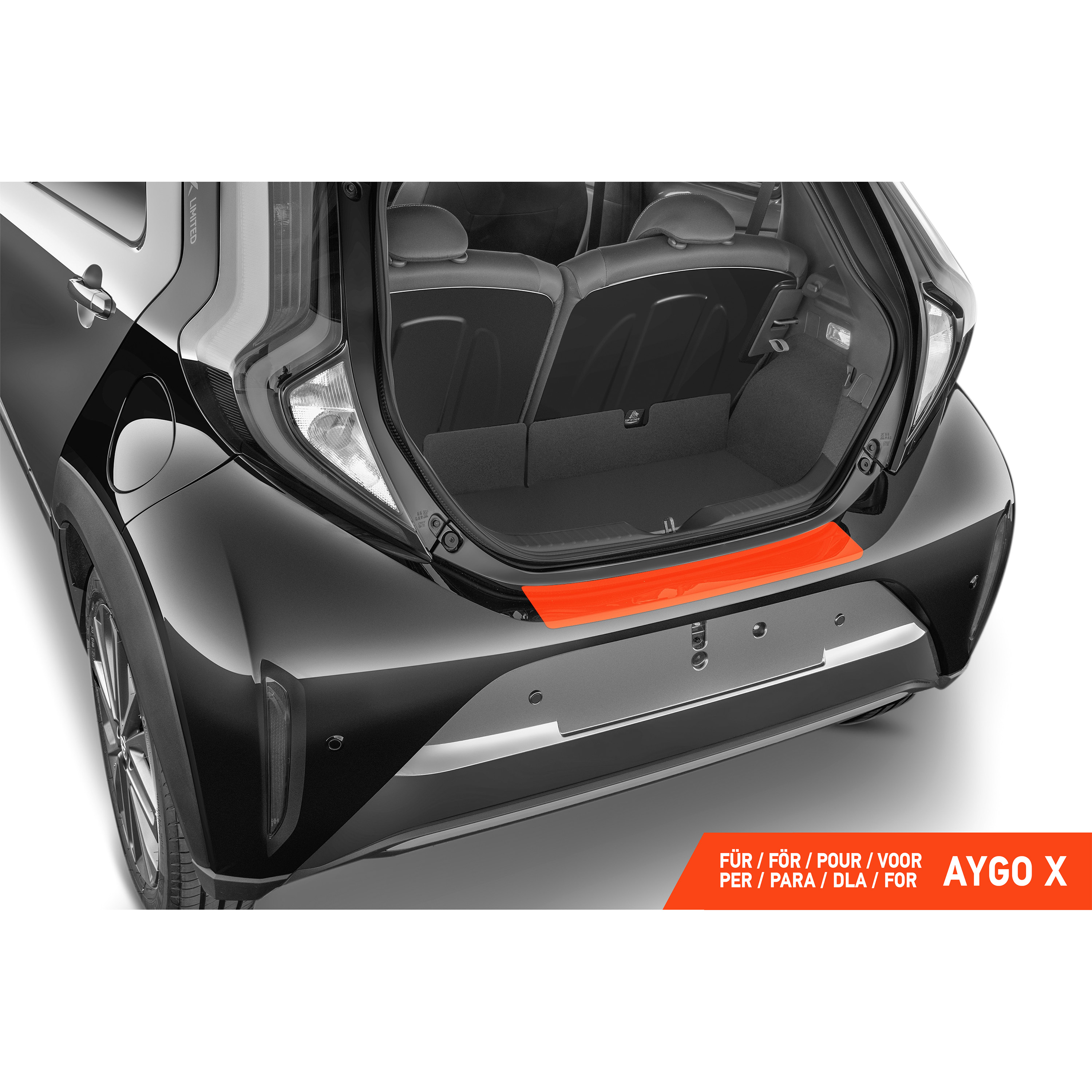 Ladekantenschutz für Toyota Aygo X 3 (III) I 2022 - 2026