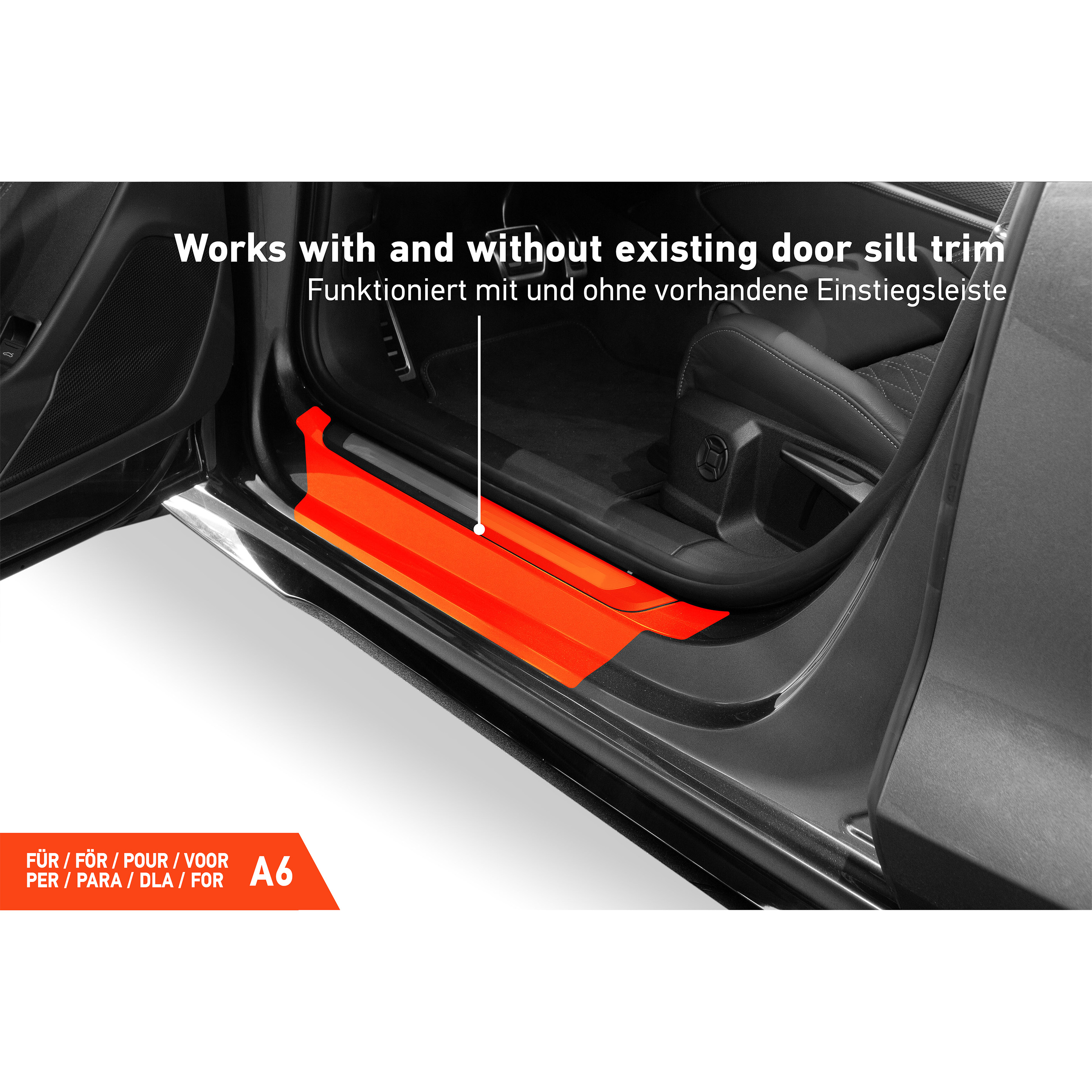 Einstiegsleisten Schutz für Audi A6 Avant C9 4L I 2025 - 2026 im 4er Set