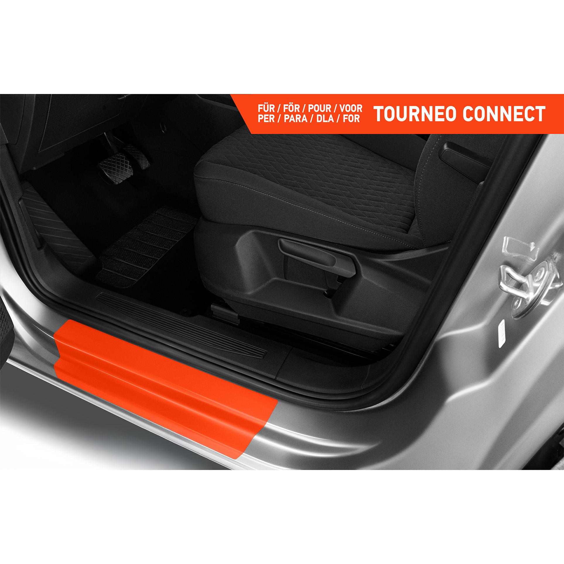 Einstiegsleisten Schutz für Ford Tourneo Connect 3 (III) I 2022 - 2026 im 6er Set