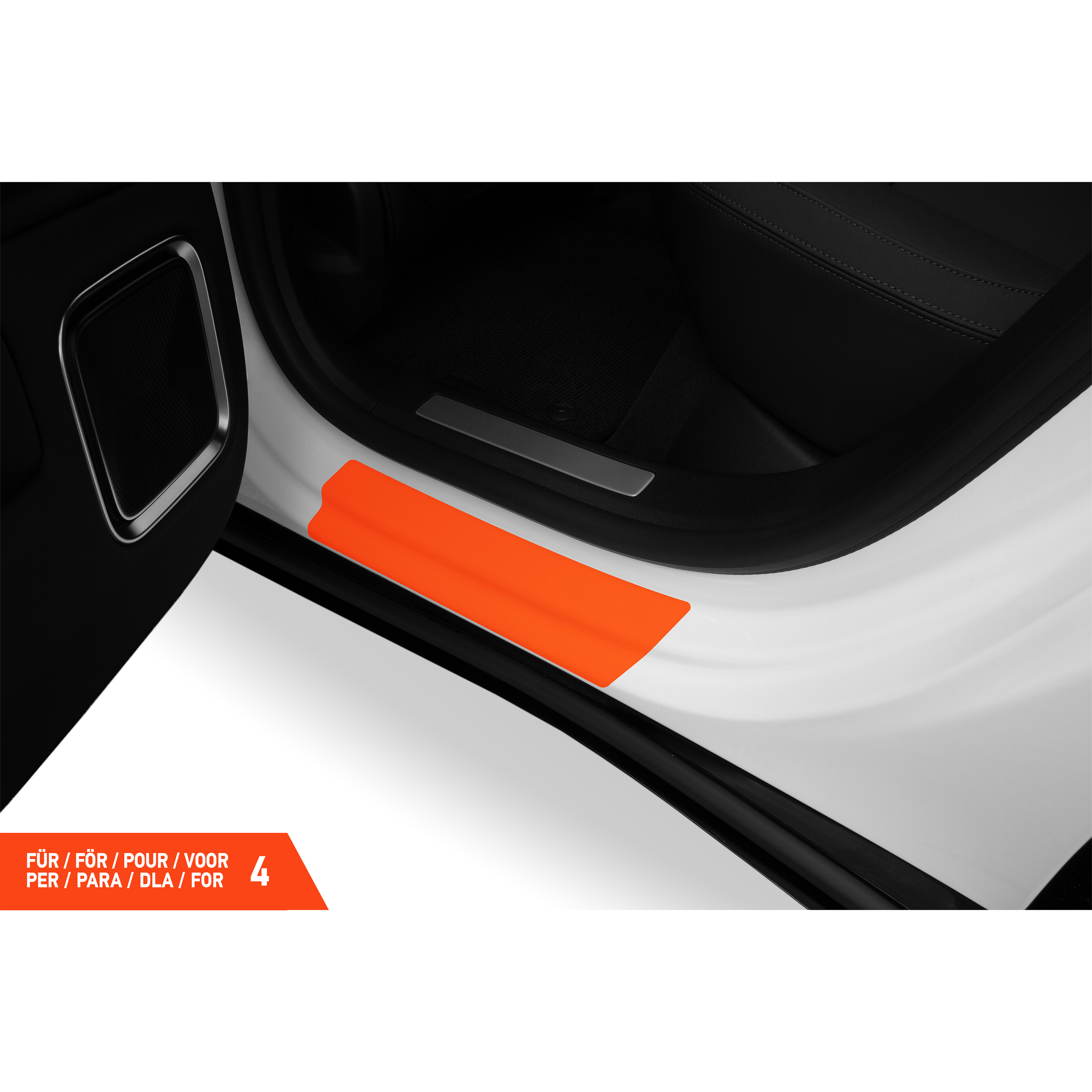 Einstiegsleisten Schutz für Polestar 4 P417 I 2024 - 2026 im 4er Set