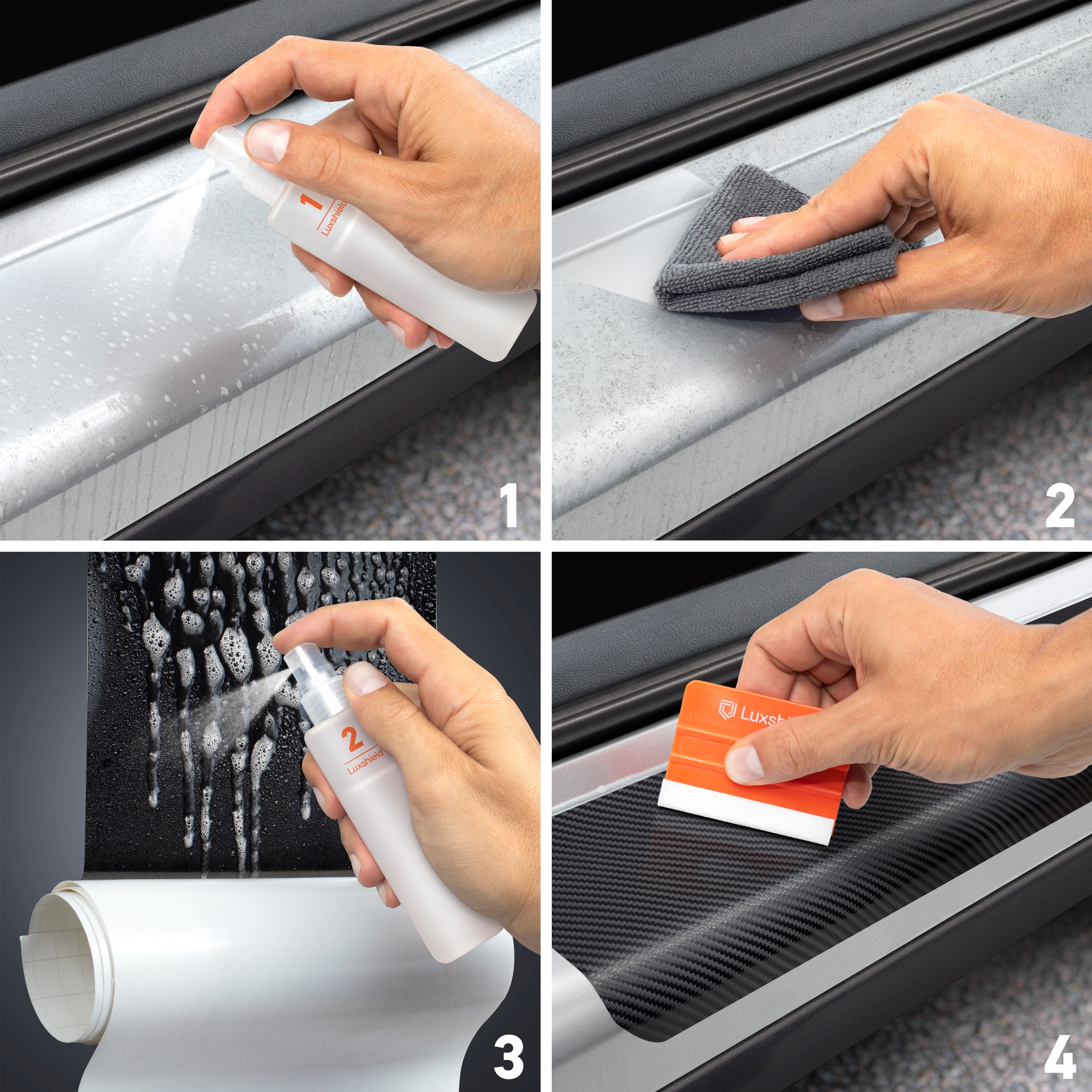 Einstiegsleisten Schutz für Peugeot 308 III P51 I 2021 - 2026 im 4er Set