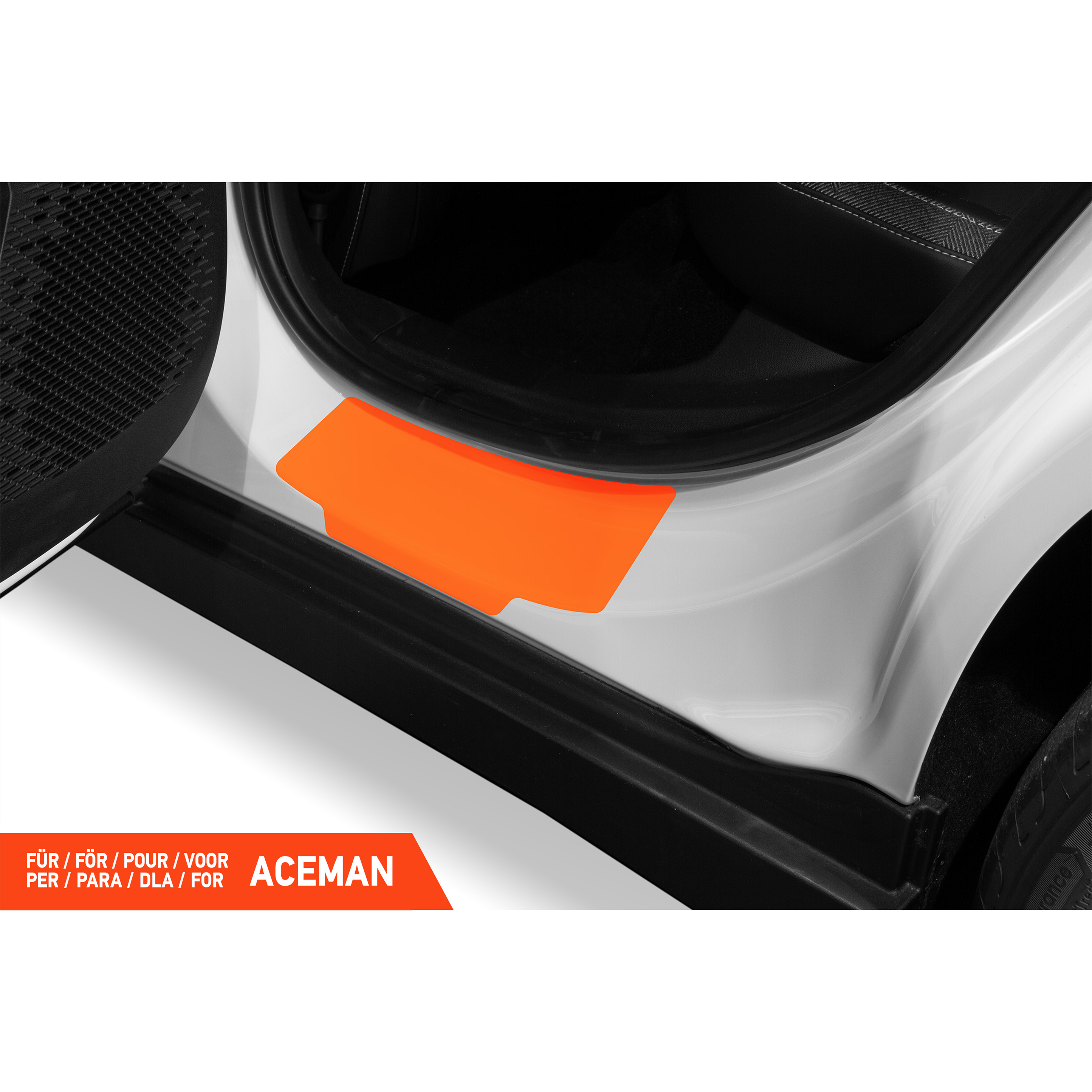 Einstiegsleisten Schutz für MINI Aceman J05 I 2024 - 2026 im 4er Set