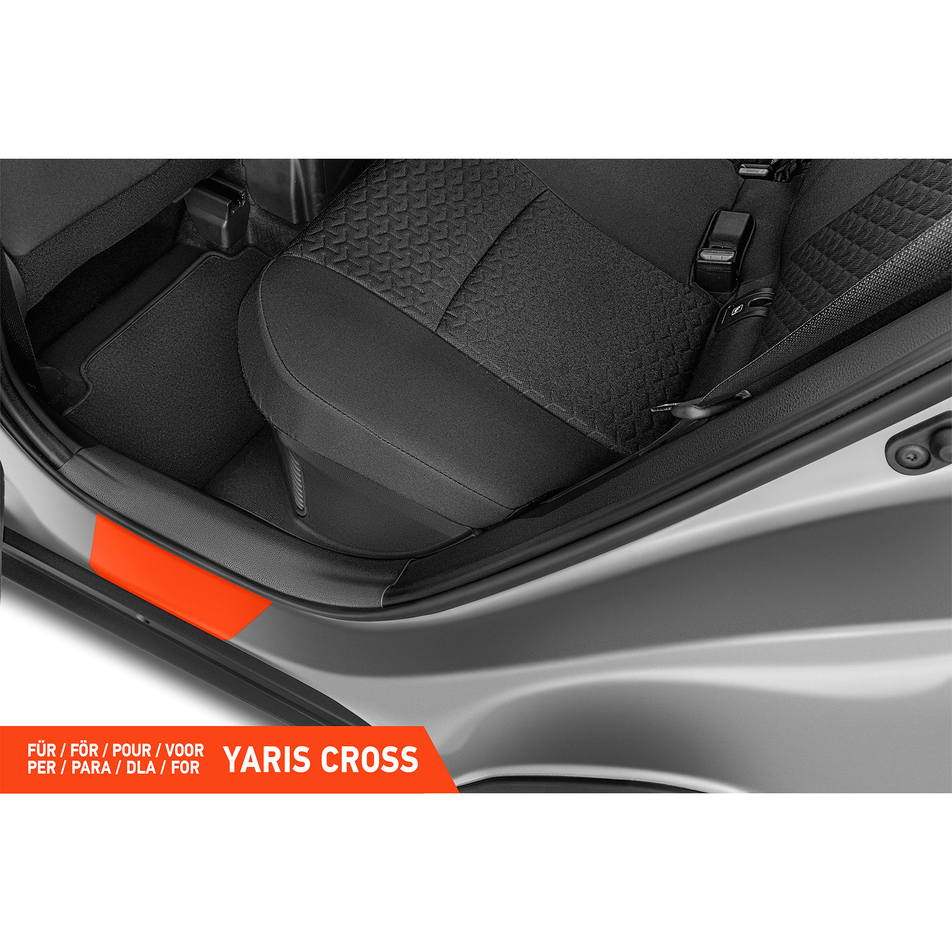Einstiegsleisten Schutz für Toyota Yaris Cross MXP I 2021 - 2026 im 4er Set