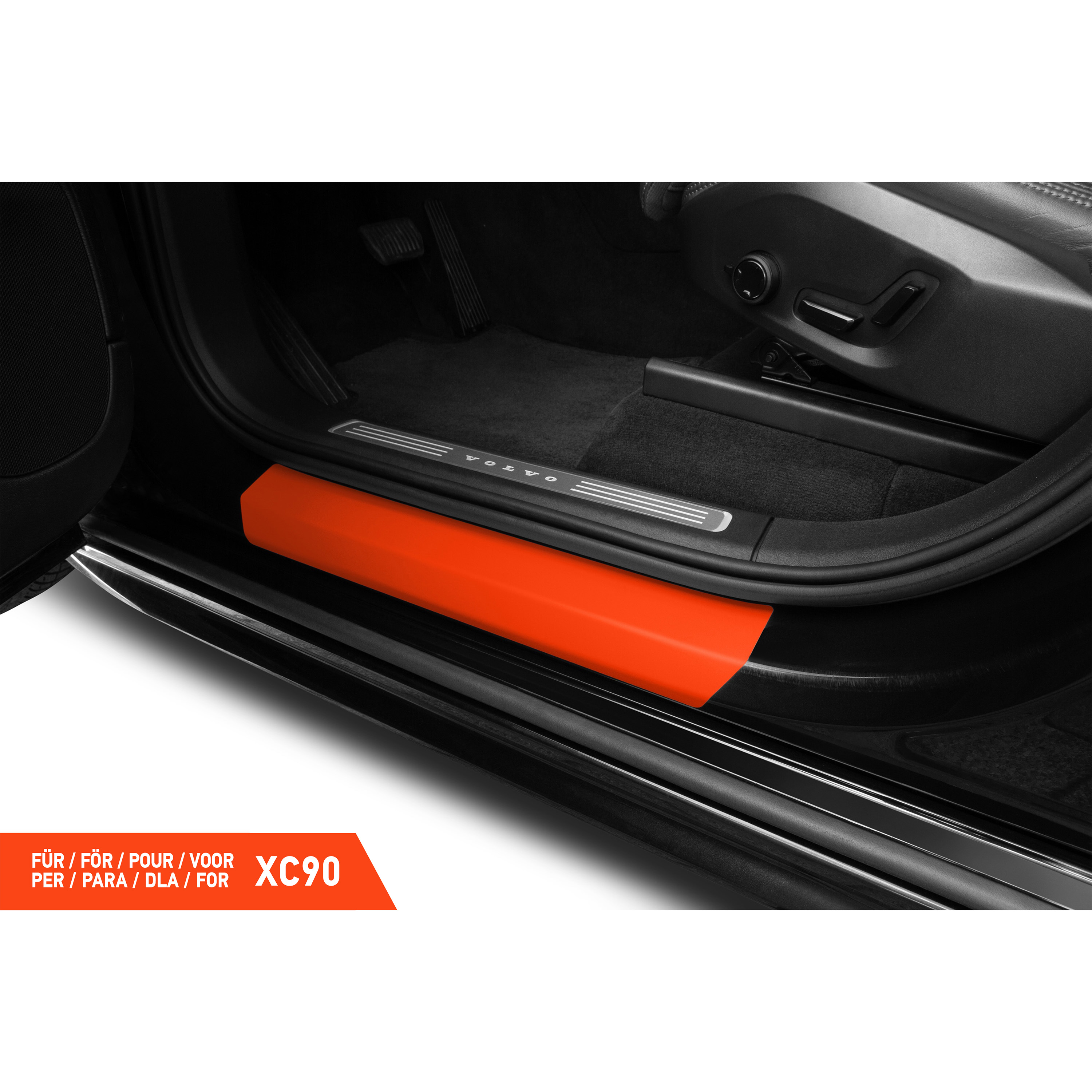 Einstiegsleisten Schutz für Volvo XC90 2 (II) 256 I 2015 - 2026 im 4er Set