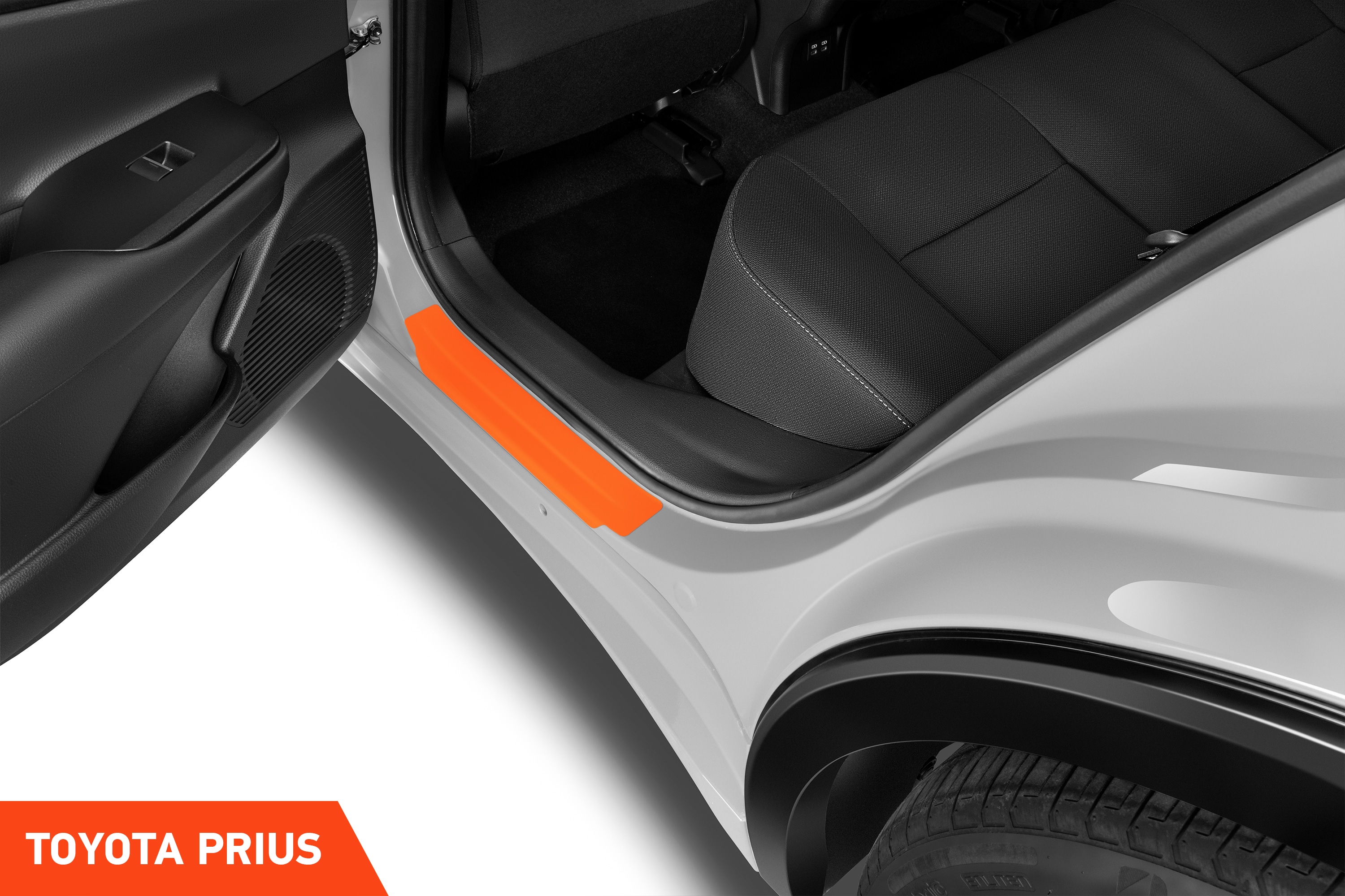 Einstiegsleisten Schutz für Toyota Prius 5 (V) W6 I 2023 - 2025 im 4er Set
