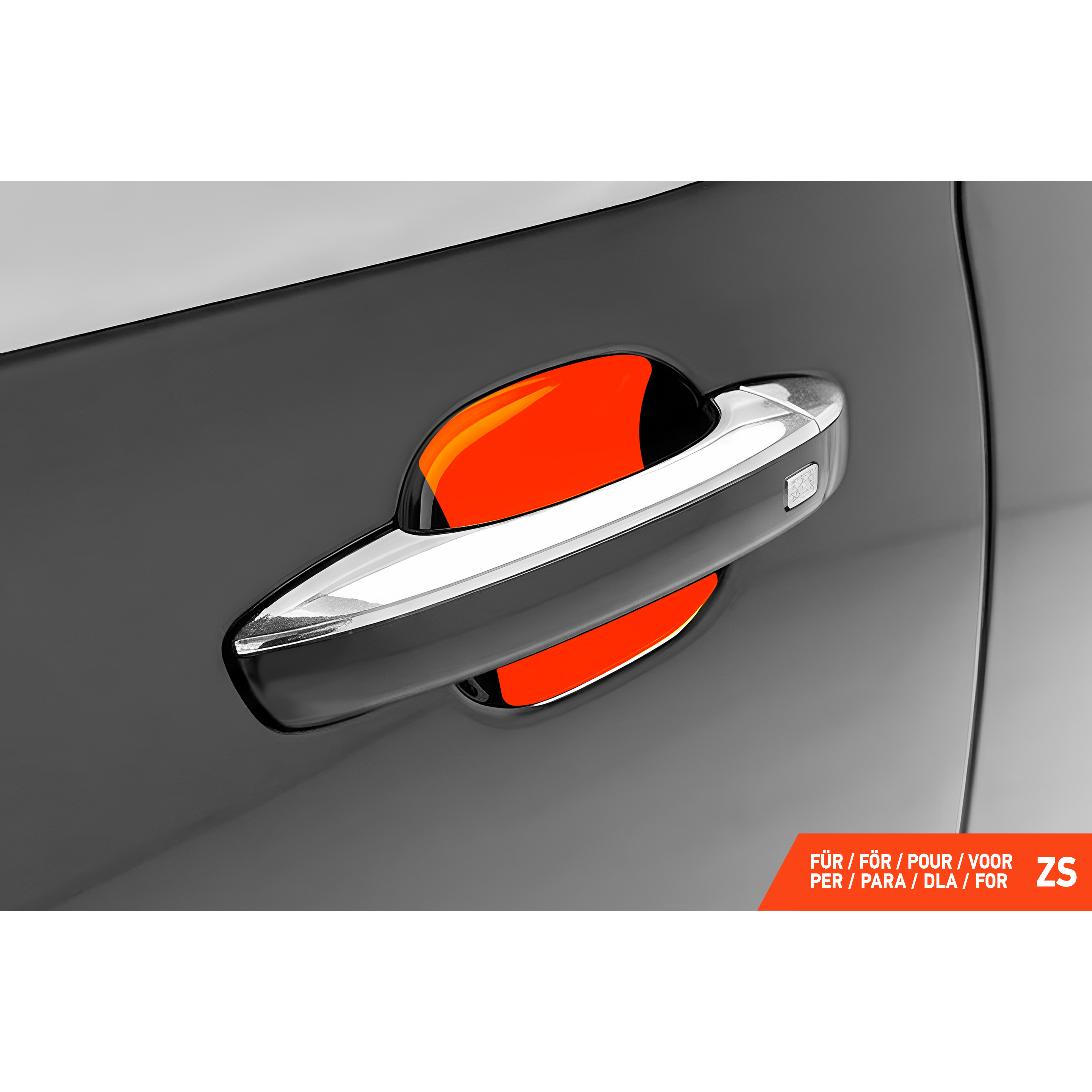 Auto Türgriffmulden Schutzfolie für MG ZS 1 (I) ZS11 I 2021 - 2024 im 4er Set