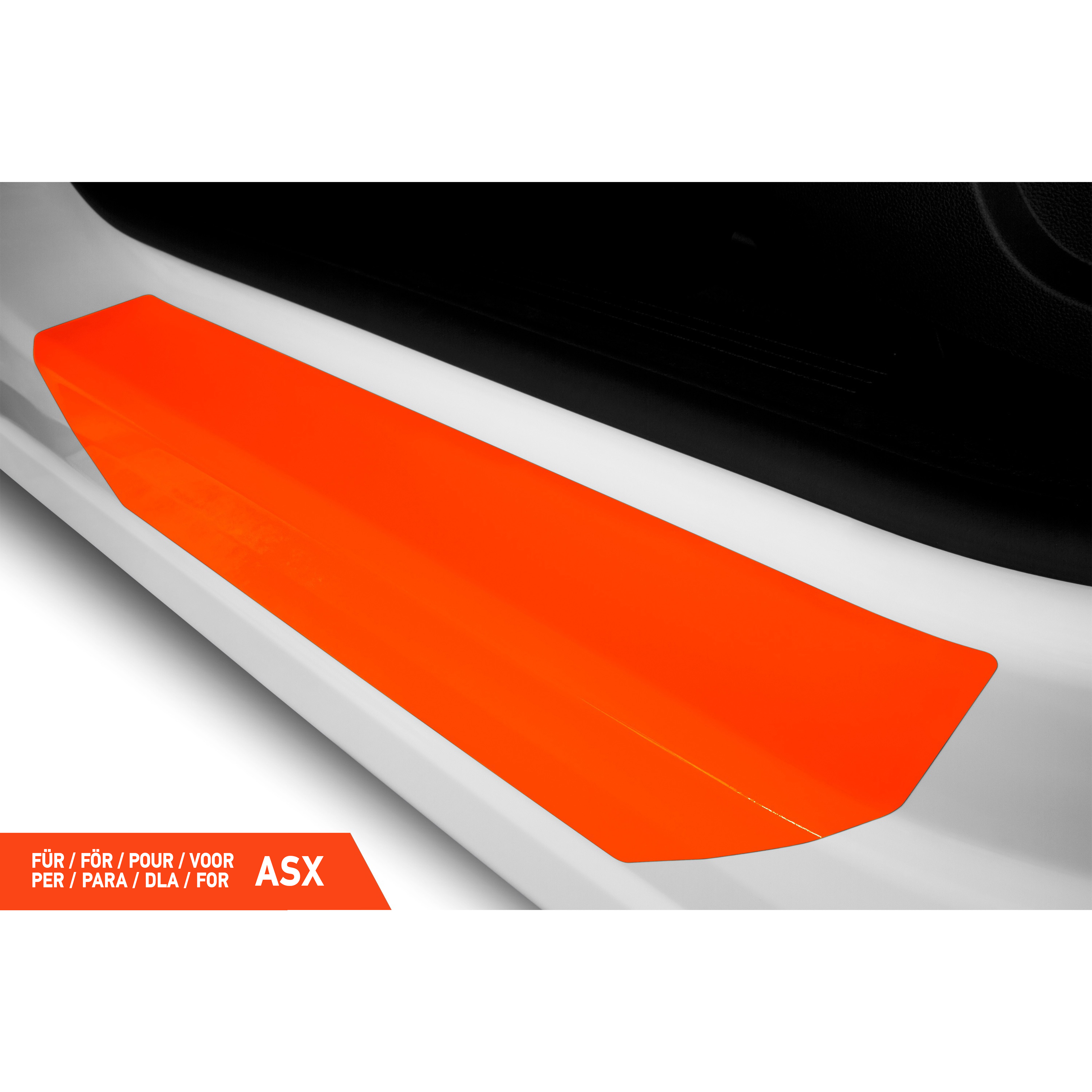 Einstiegsleisten Schutz für Mitsubishi ASX 2 (II) I 2023 - 2026 im 4er Set