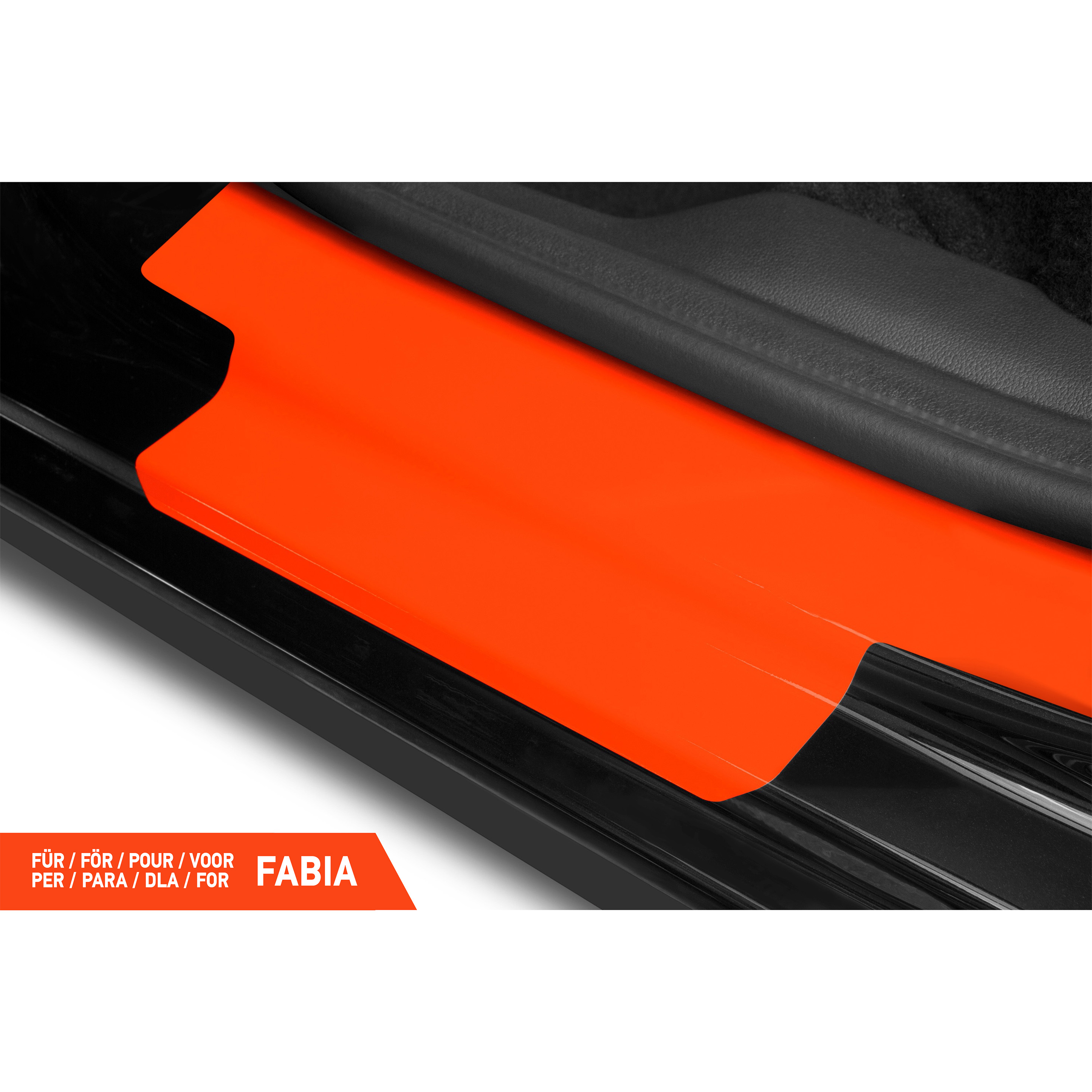 Einstiegsleisten Schutz für Skoda Fabia Combi 3 (III) NJ I 2014 - 2021 im 4er Set