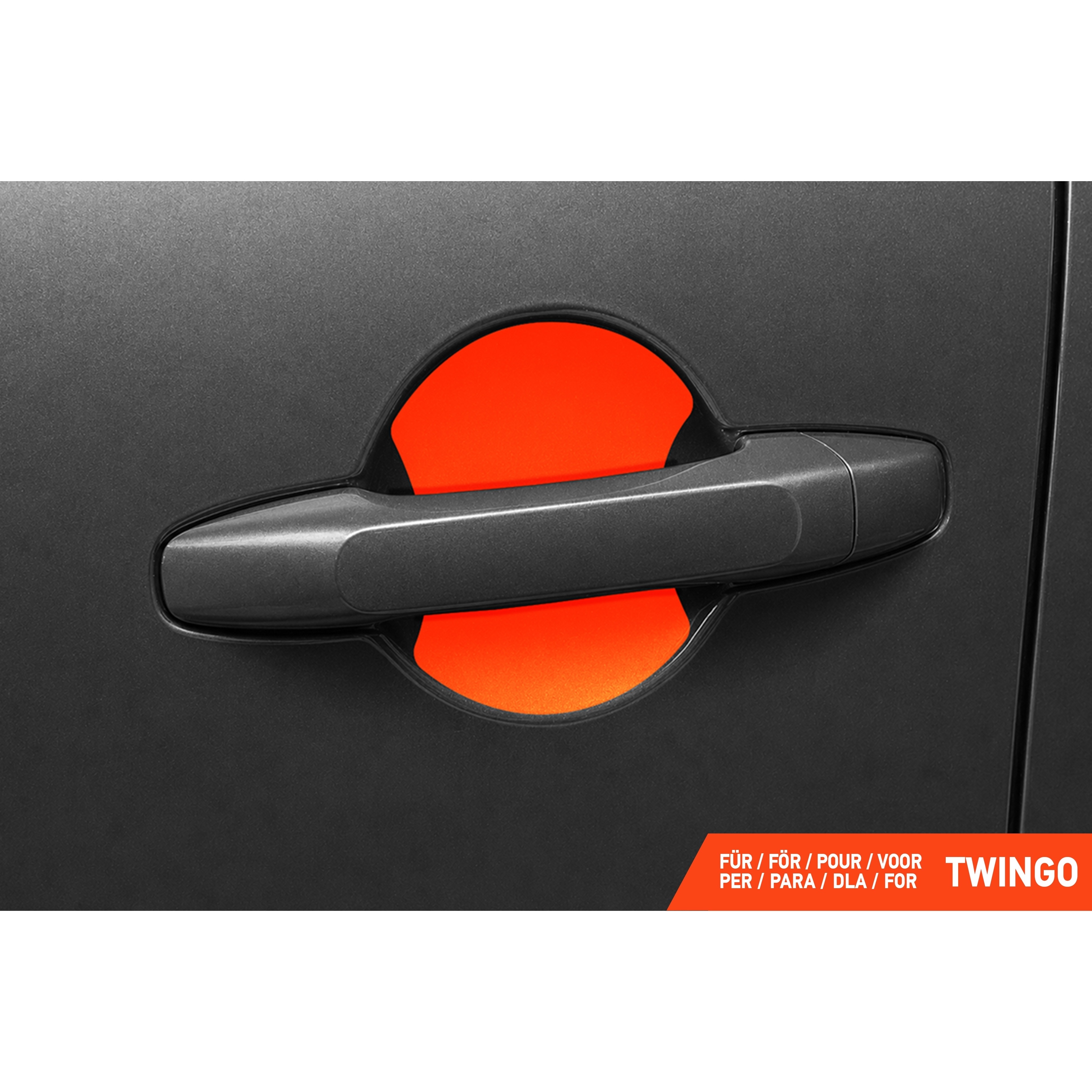 Auto Türgriffmulden Schutzfolie für Renault Twingo E-Tech 4 (IV) I 2026 - 2026 im 4er Set