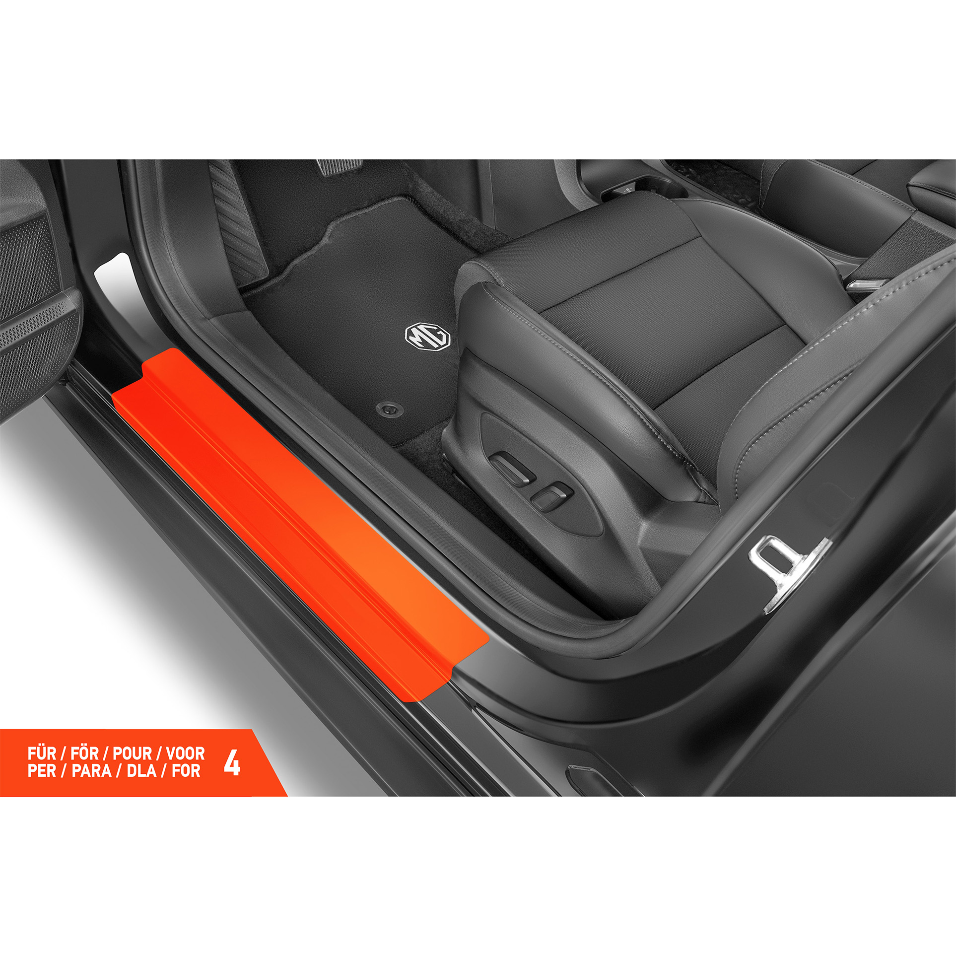 Einstiegsleisten Schutz für MG 4 I 2022 - 2026 im 6er Set