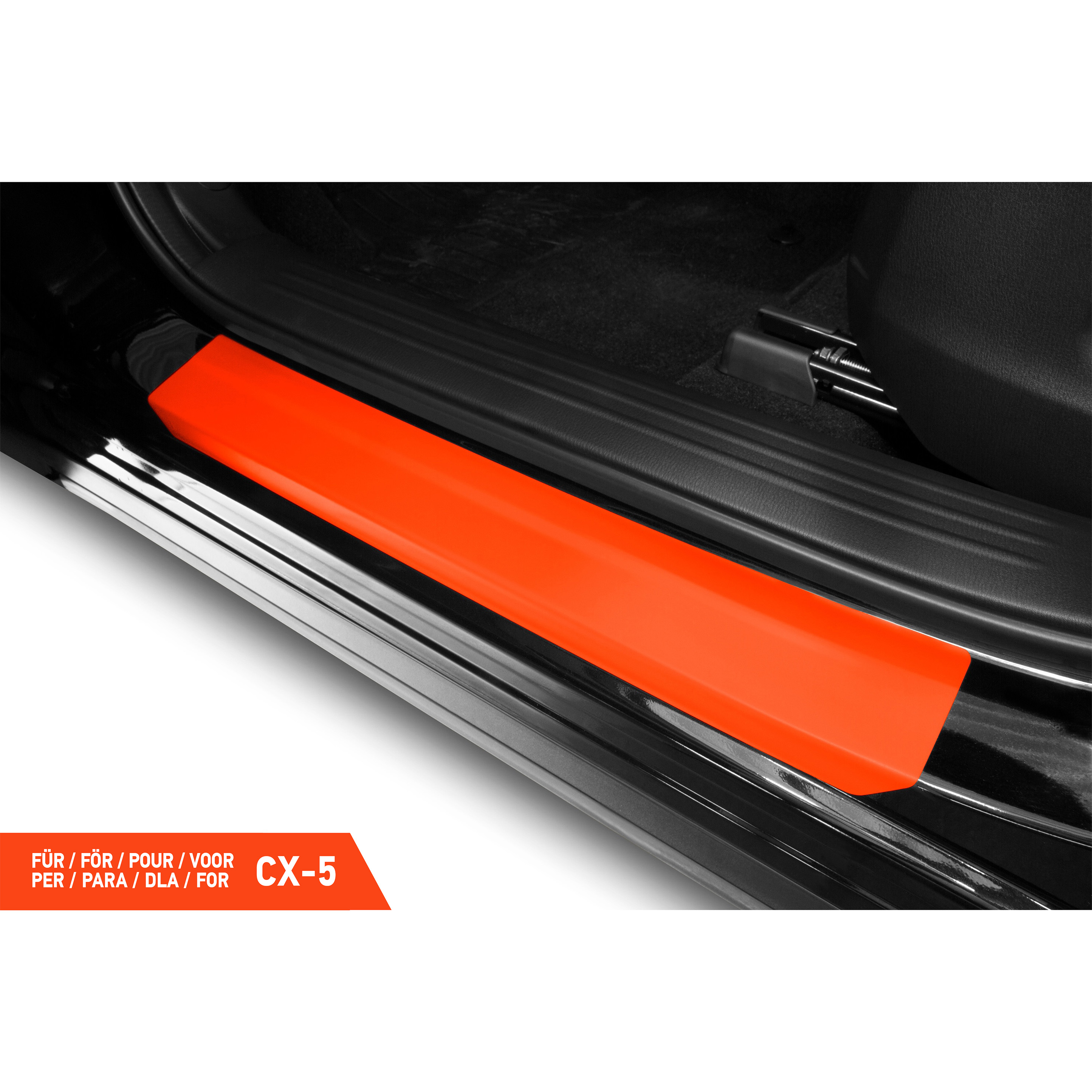 Einstiegsleisten Schutz für Mazda CX-5 2 (II) KF I 2017 - 2025 im 4er Set