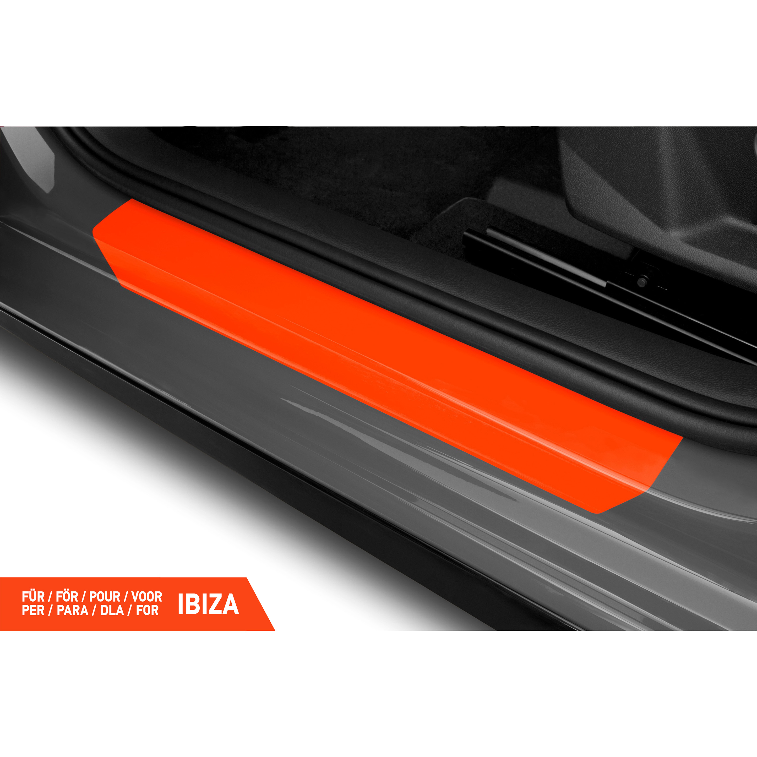 Einstiegsleisten Schutz für Seat Ibiza 5 (V) 6F I 2017 - 2026 im 4er Set