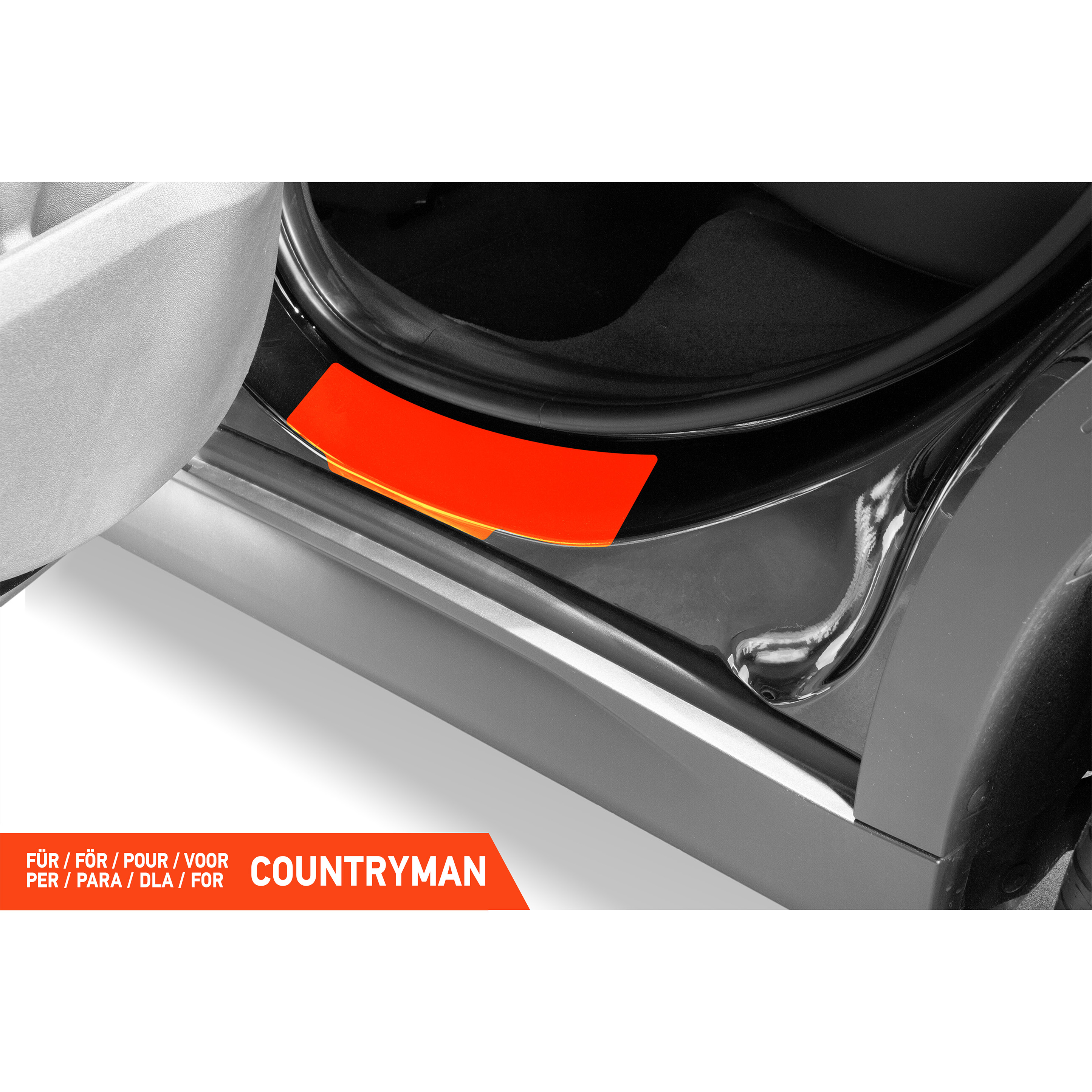 Einstiegsleisten Schutz für MINI Countryman 3 (III) U25 I 2023 - 2026 im 4er Set