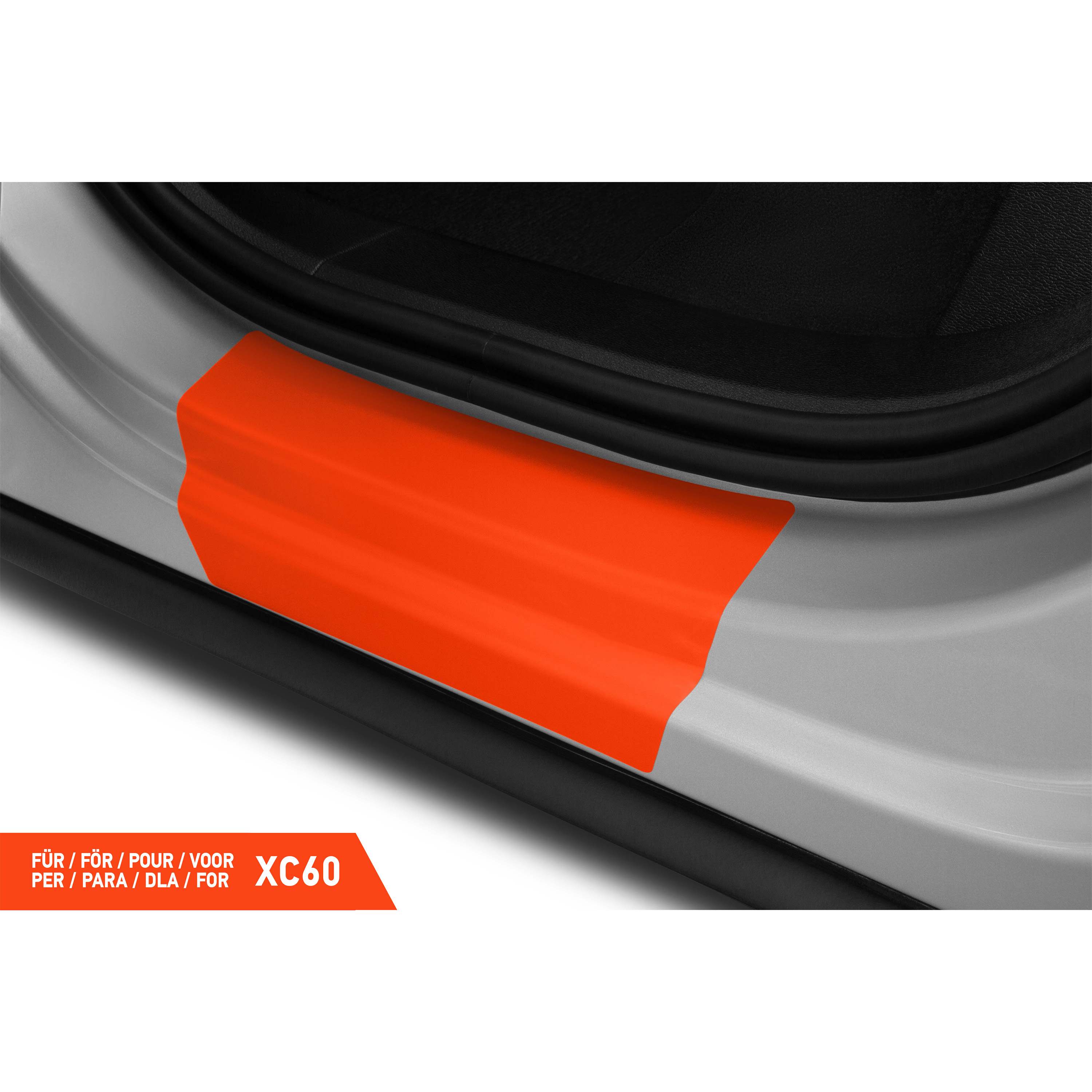 Einstiegsleisten Schutz für Volvo XC60 2 (II) 246 I 2017 - 2026 im 4er Set