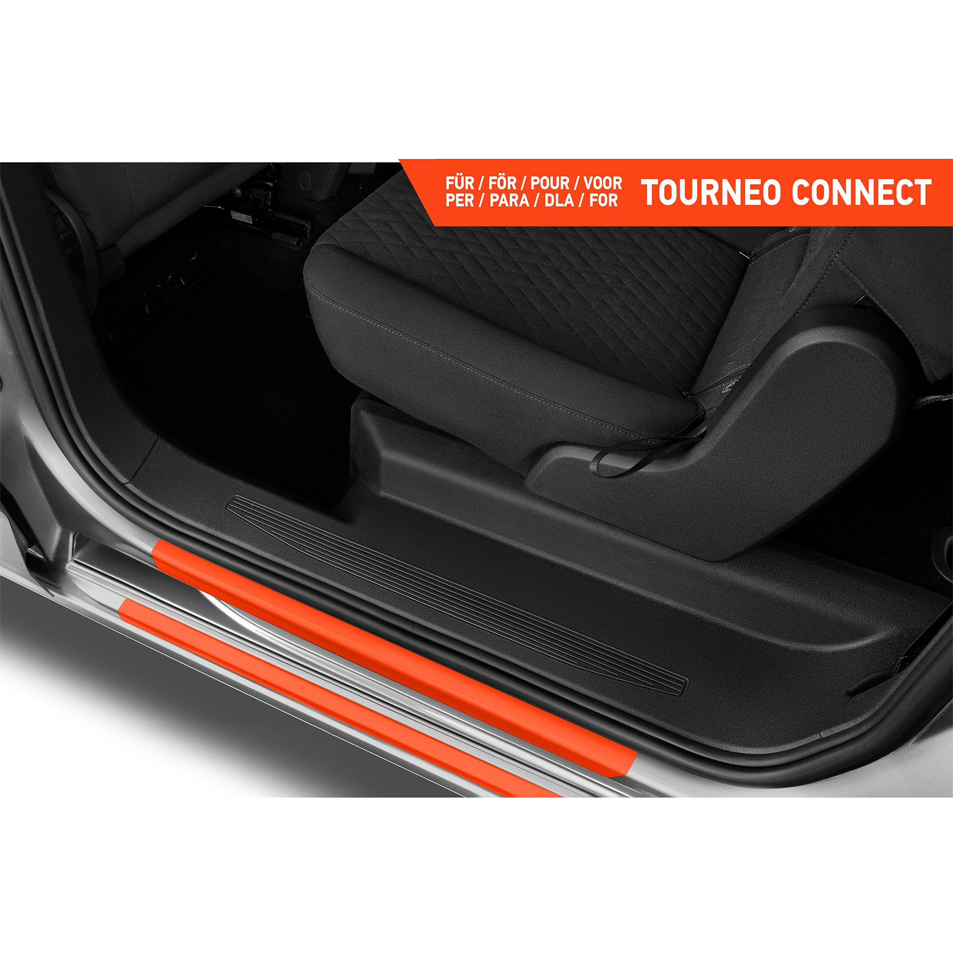 Einstiegsleisten Schutz für Ford Grand Tourneo Connect 3 (III) I 2022 - 2026 im 6er Set