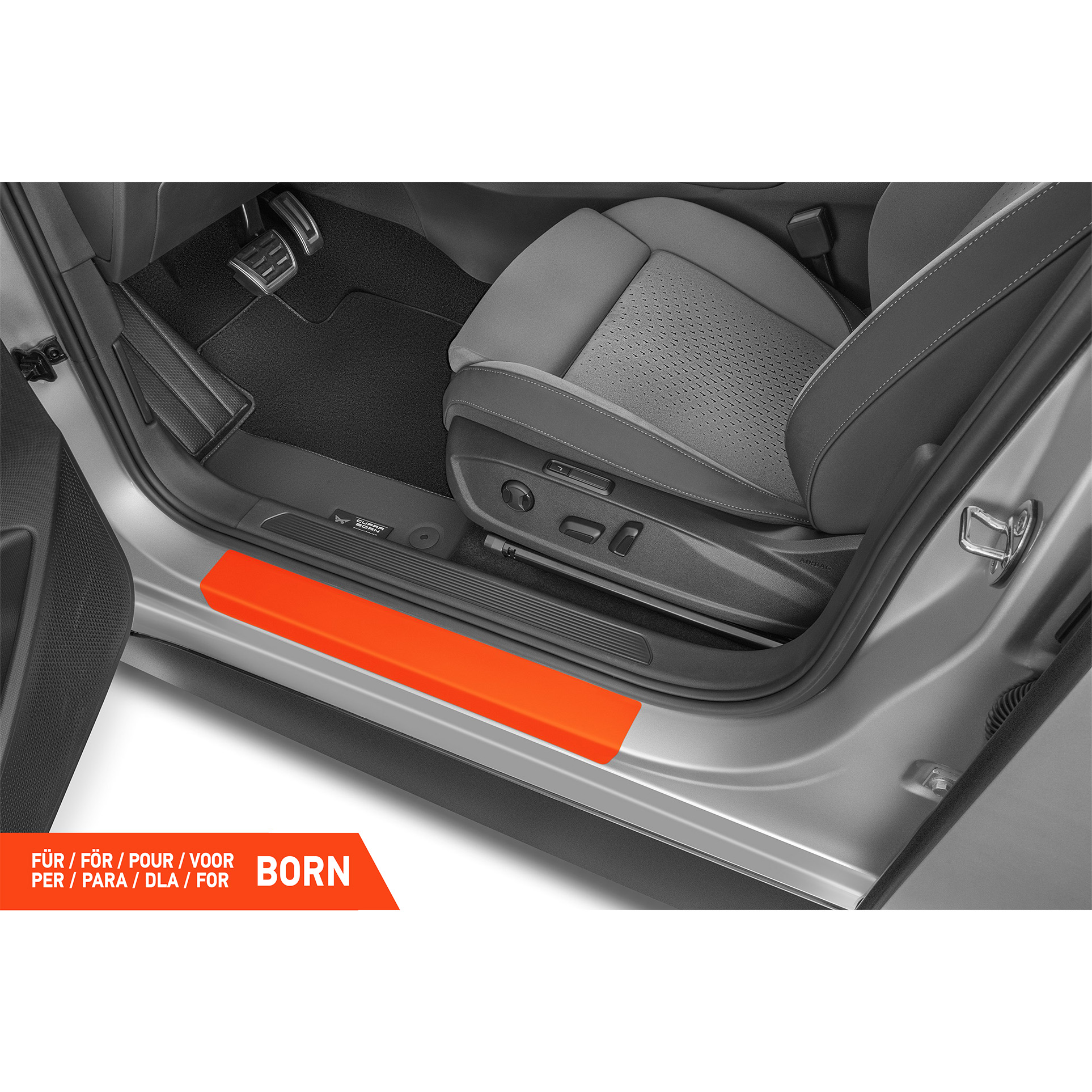 Einstiegsleisten Schutz für Cupra Born I 2021 - 2026 im 4er Set