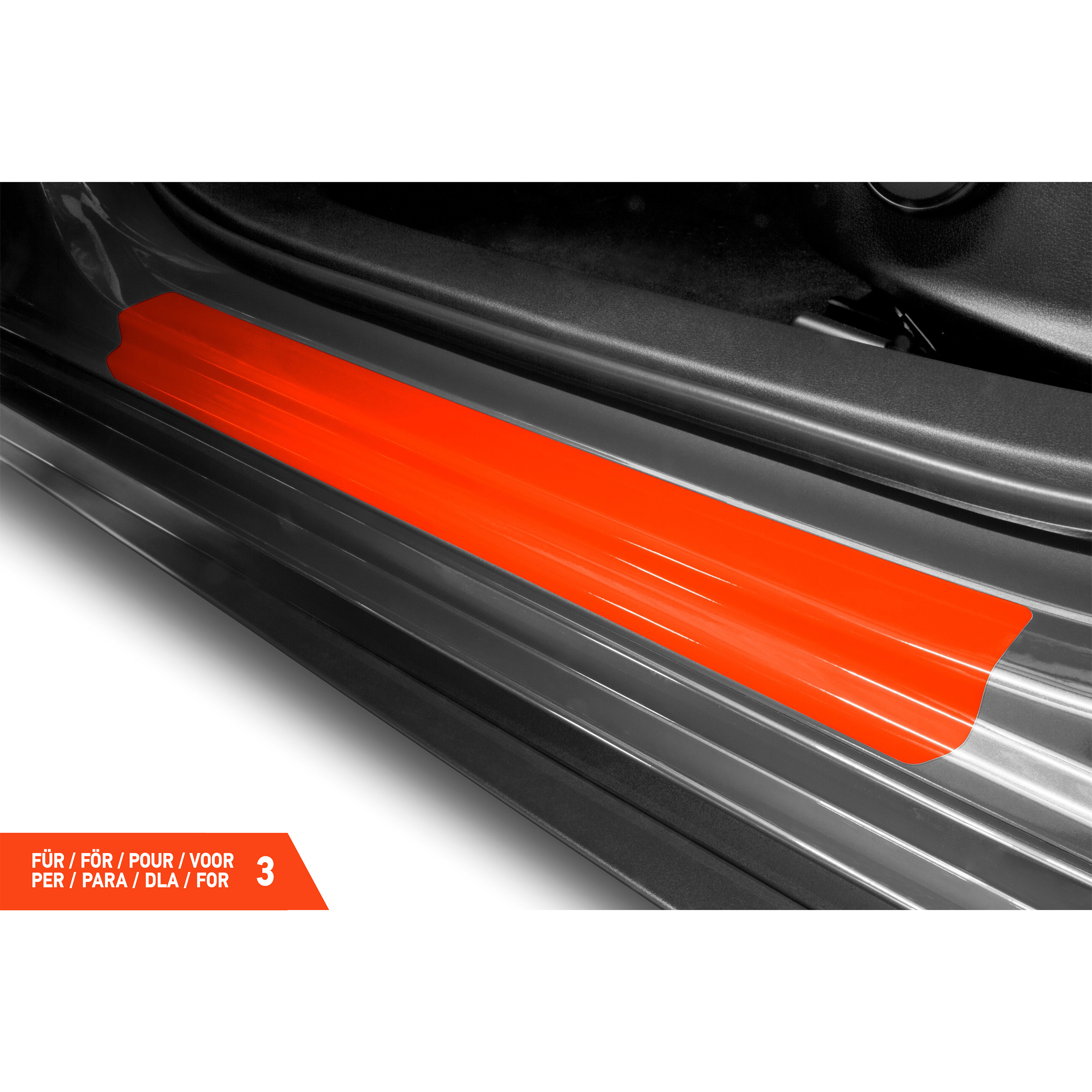 Einstiegsleisten Schutz für Mazda 3 Schrägheck 4 (IV) BP I 2019 - 2026 im 4er Set