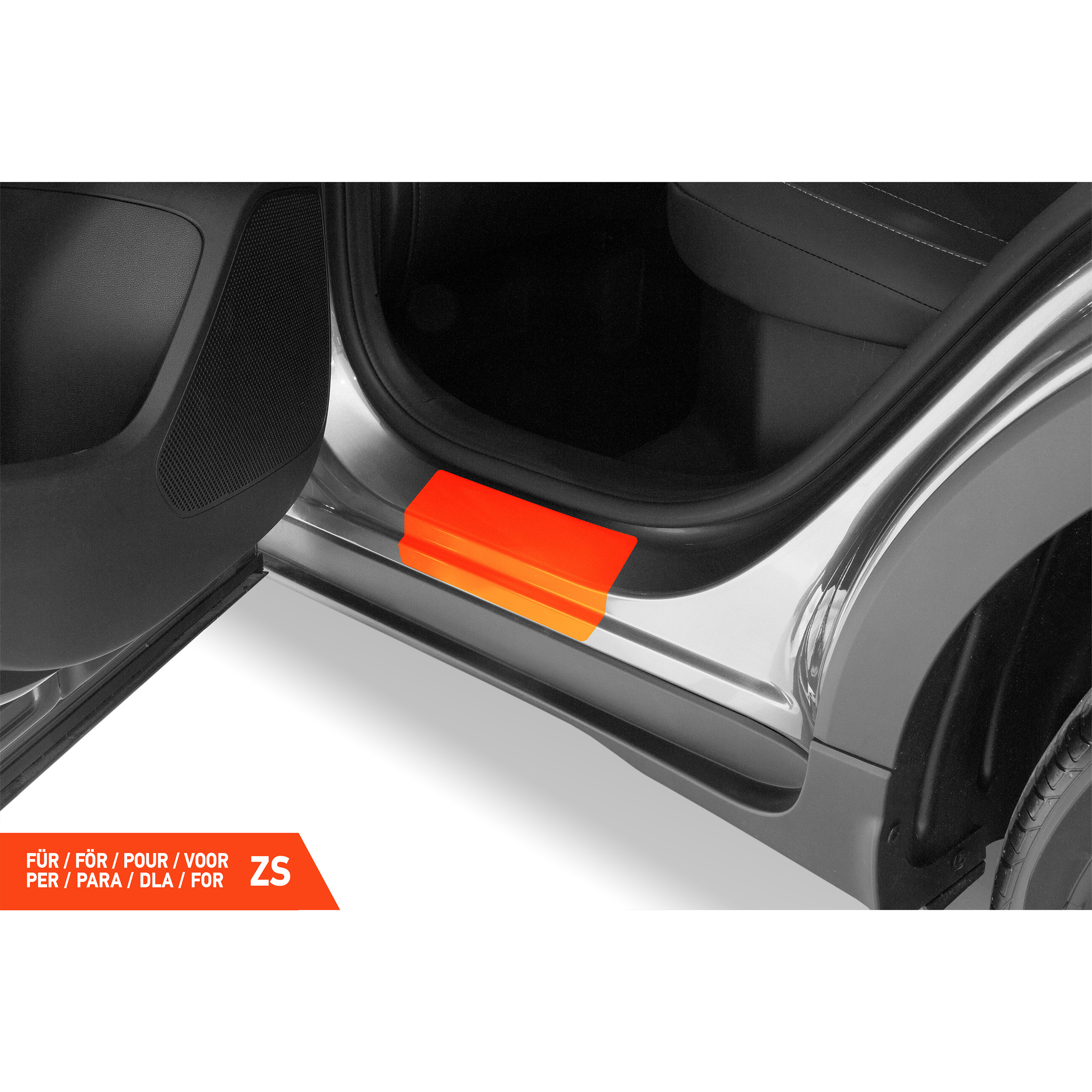 Einstiegsleisten Schutz für MG ZS 2 (II) ZS32 I 2024 - 2026 im 4er Set