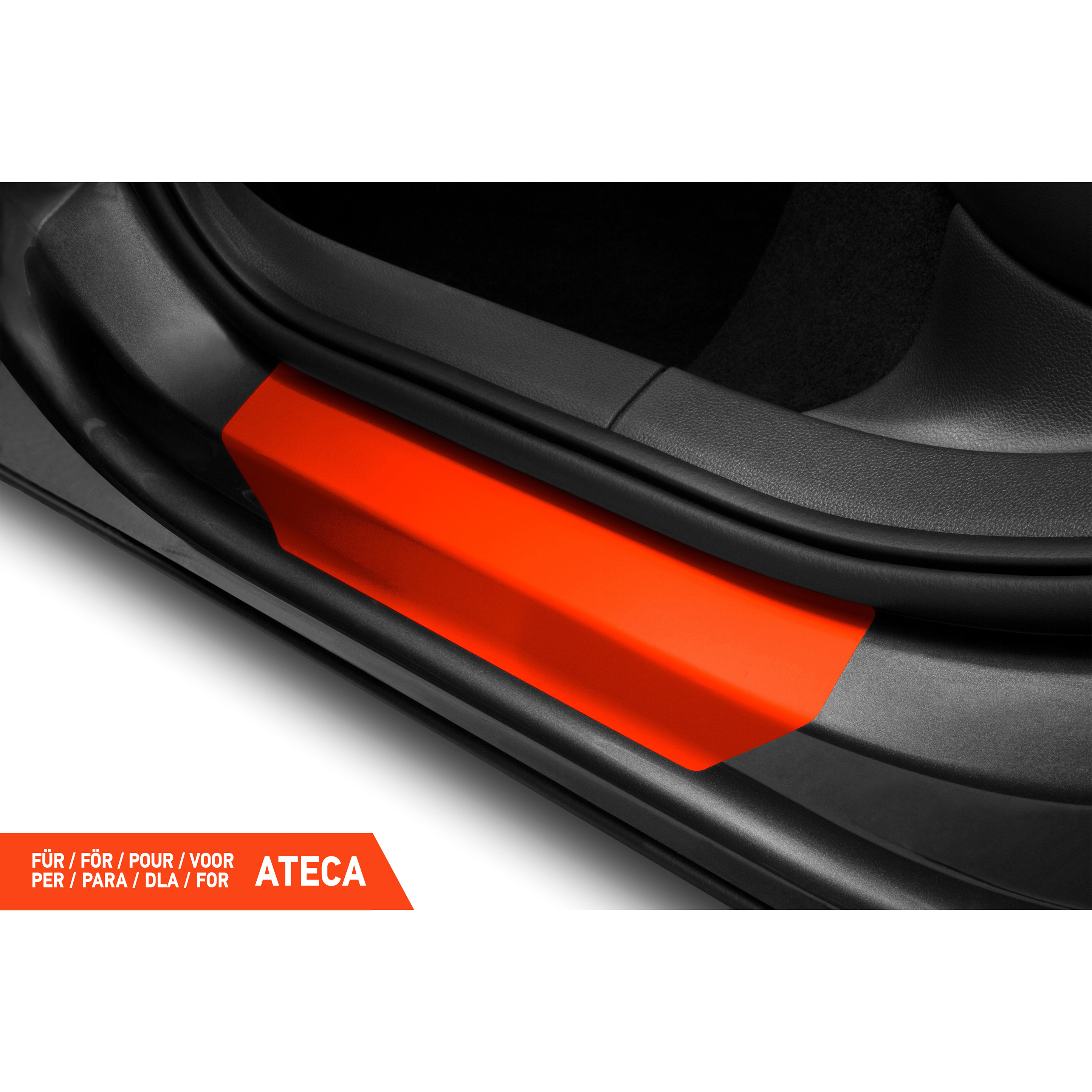 Einstiegsleisten Schutz für Seat Ateca 1 (I) KH7 I 2016 - 2026 im 4er Set