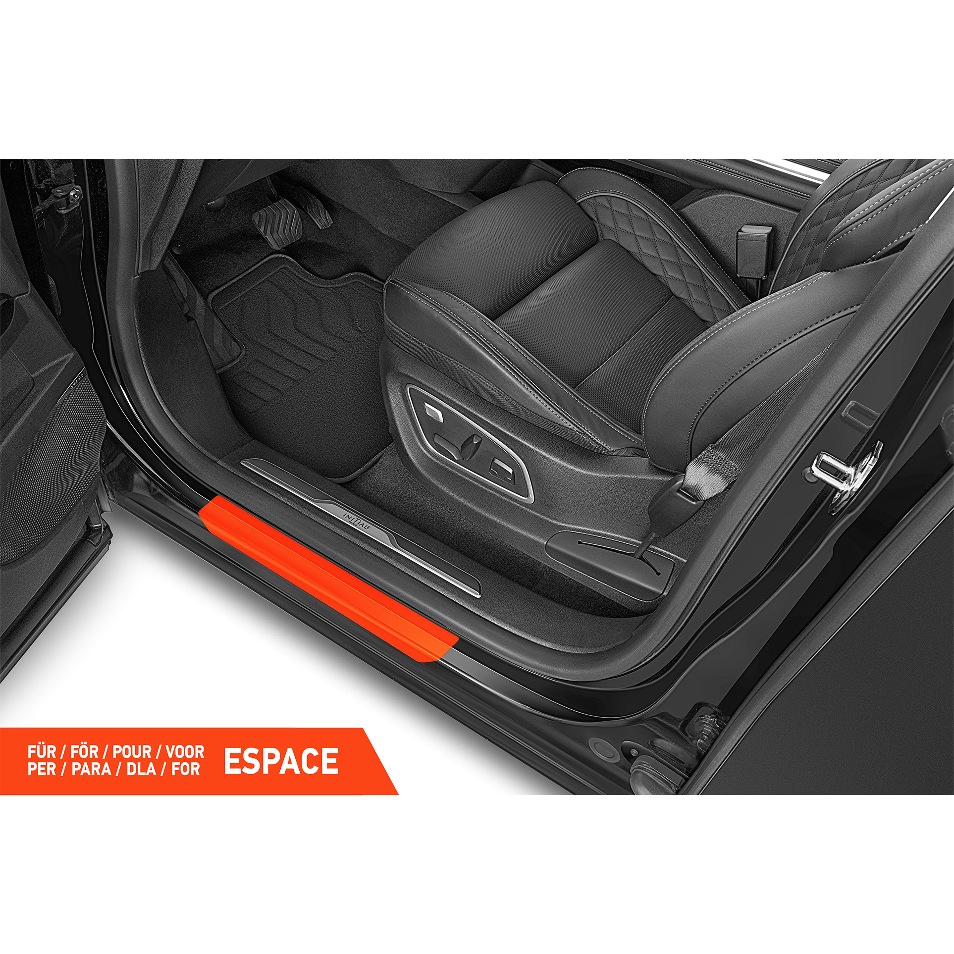 Einstiegsleisten Schutz für Renault Espace 5 (V) JR I 2015 - 2023 im 4er Set