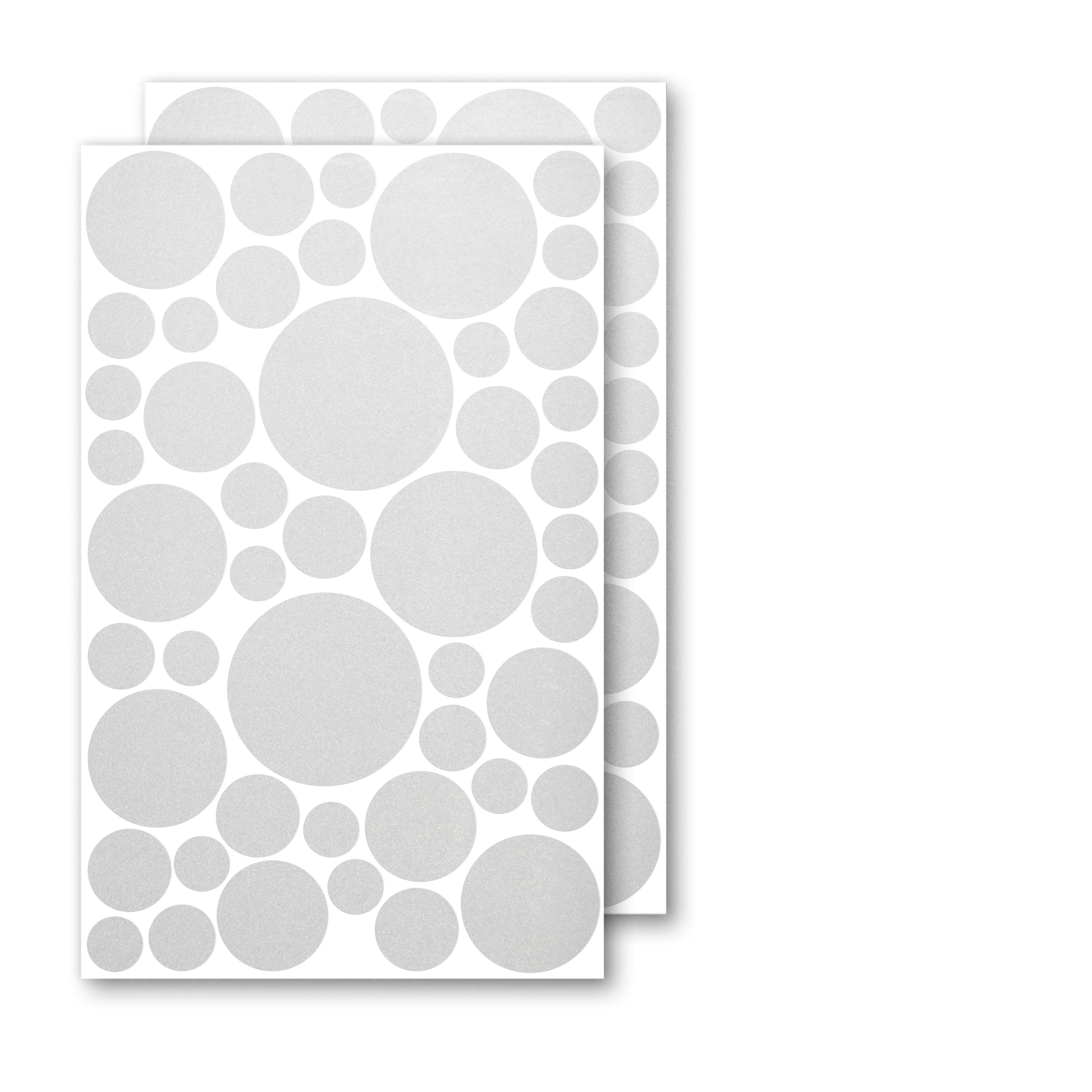 Reflektoren Sticker Set - Kreise  - für Fahrrad Roller Kinderwagen