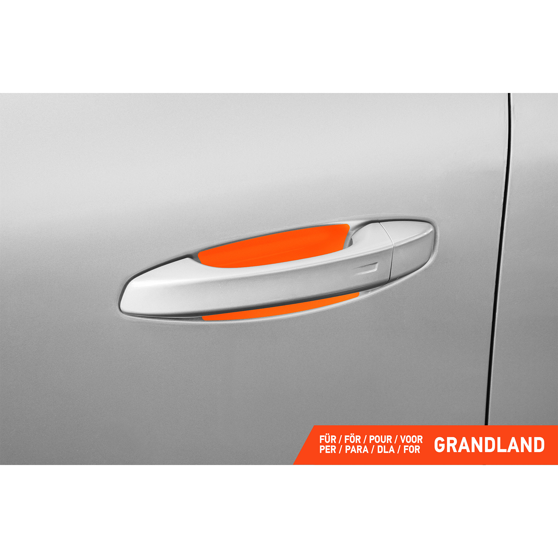 Auto Türgriffmulden Schutzfolie für Opel Grandland 2 (II) OV64 I 2024 - 2026 im 4er Set