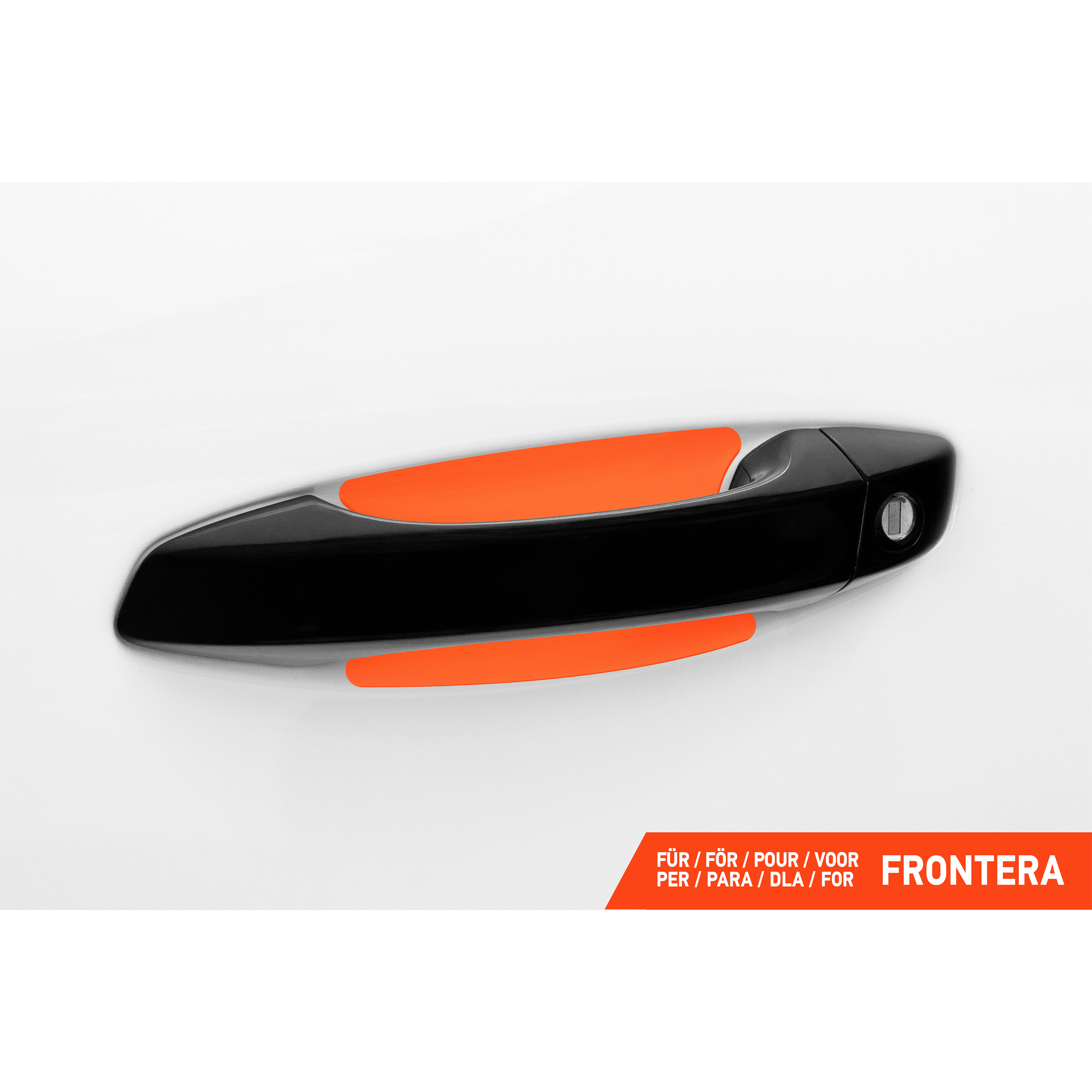 Auto Türgriffmulden Schutzfolie für Opel Frontera OV24 I 2024 - 2026 im 4er Set