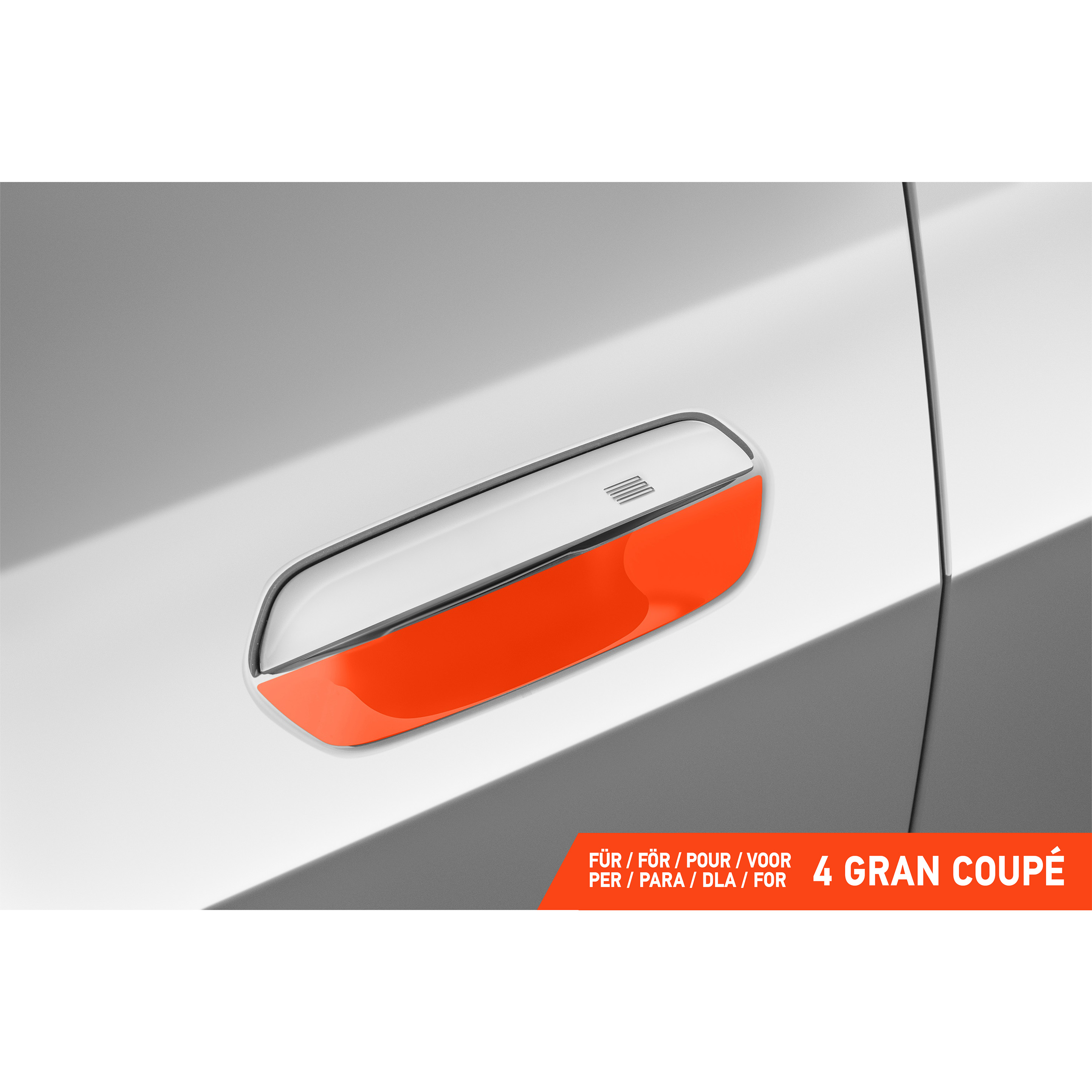 Auto Türgriffmulden Schutzfolie für BMW 4er Gran Coupé 2 (II) G26 I 2021 - 2026 im 4er Set