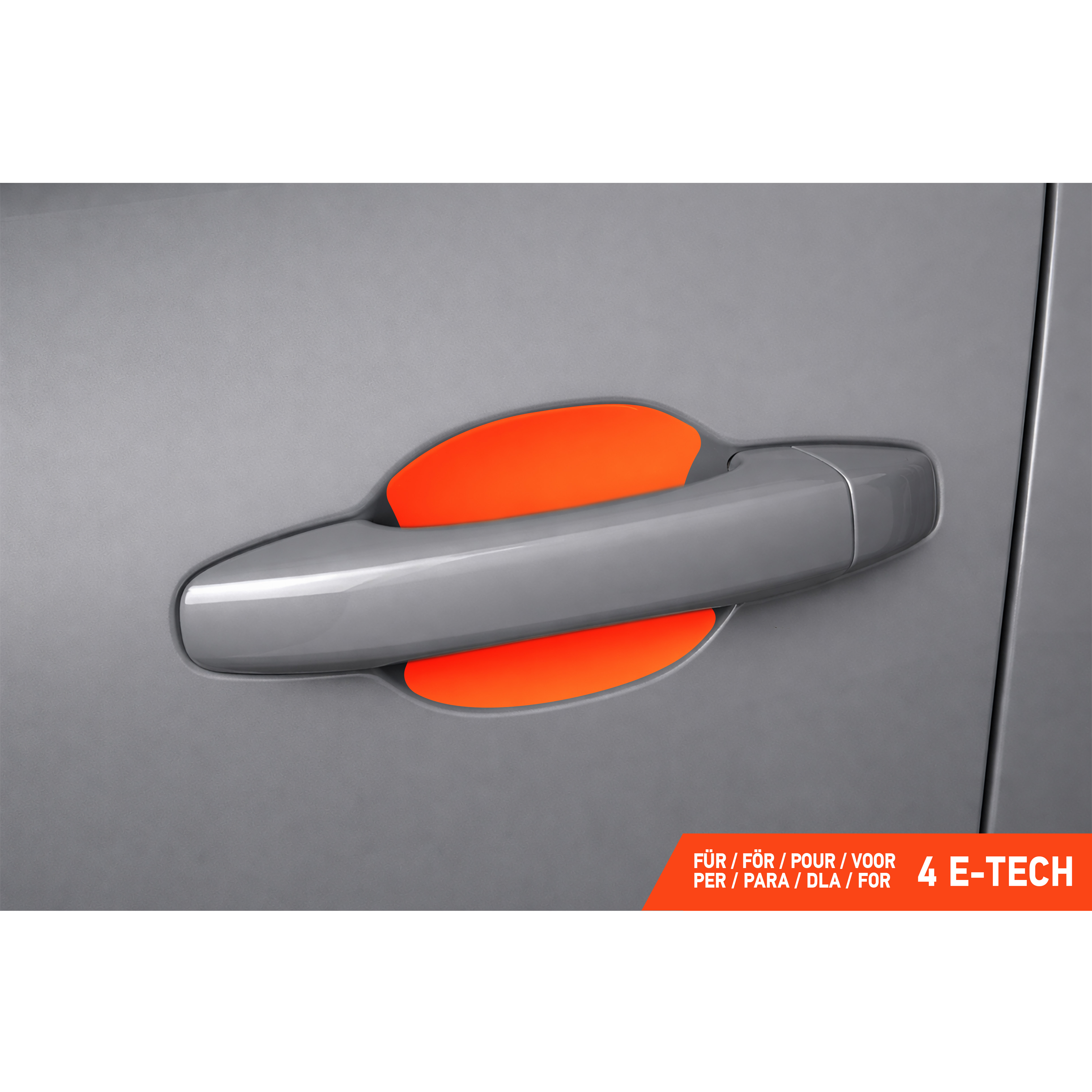 Auto Türgriffmulden Schutzfolie für Renault 4 E-Tech I 2025 - 2026 im 4er Set