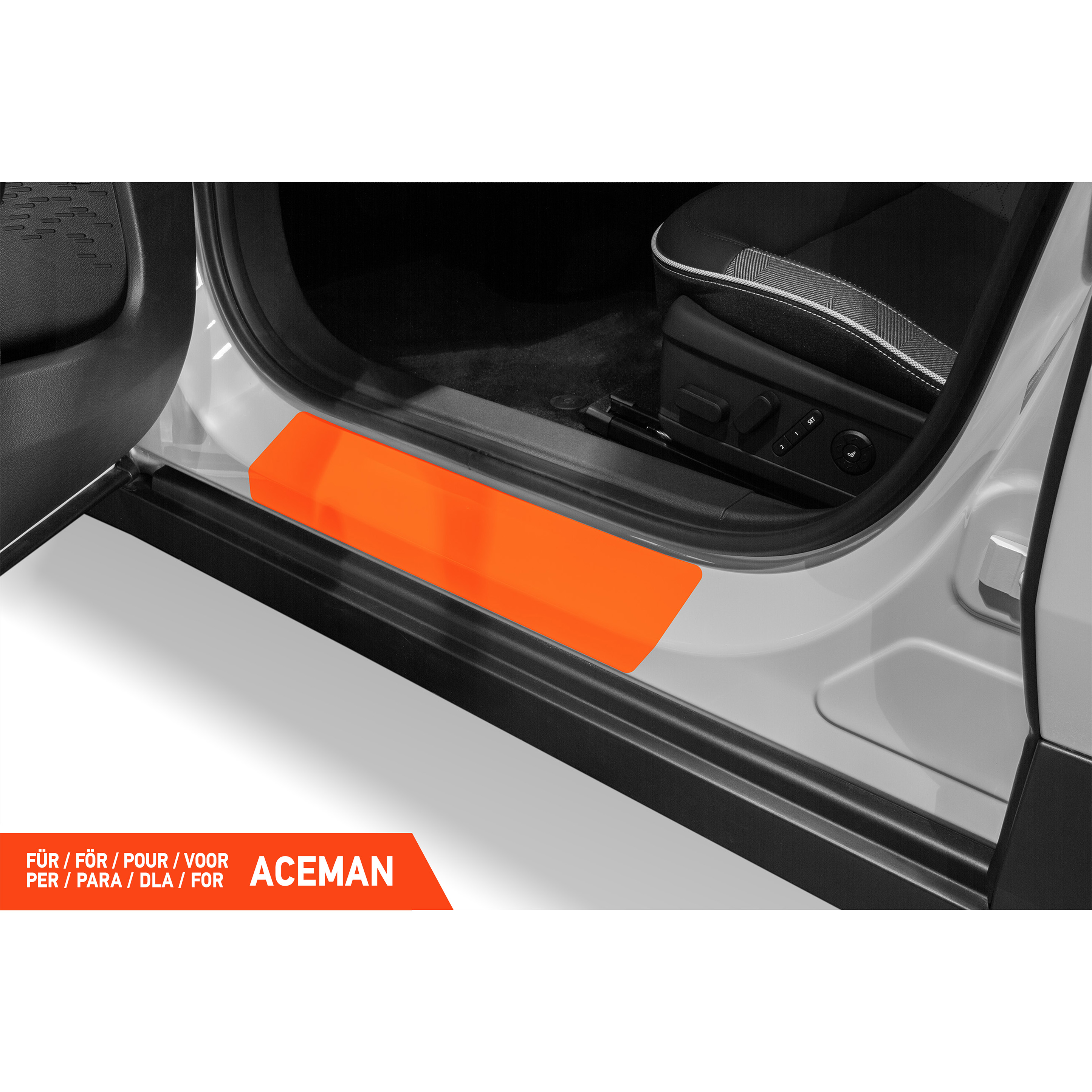 Einstiegsleisten Schutz für MINI Aceman J05 I 2024 - 2026 im 4er Set