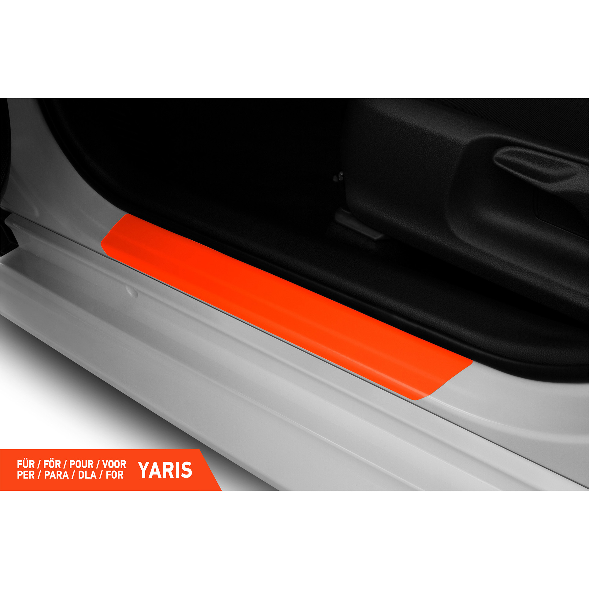 Einstiegsleisten Schutz für Toyota Yaris 4 (IV) XP21 I 2020 - 2026 im 4er Set