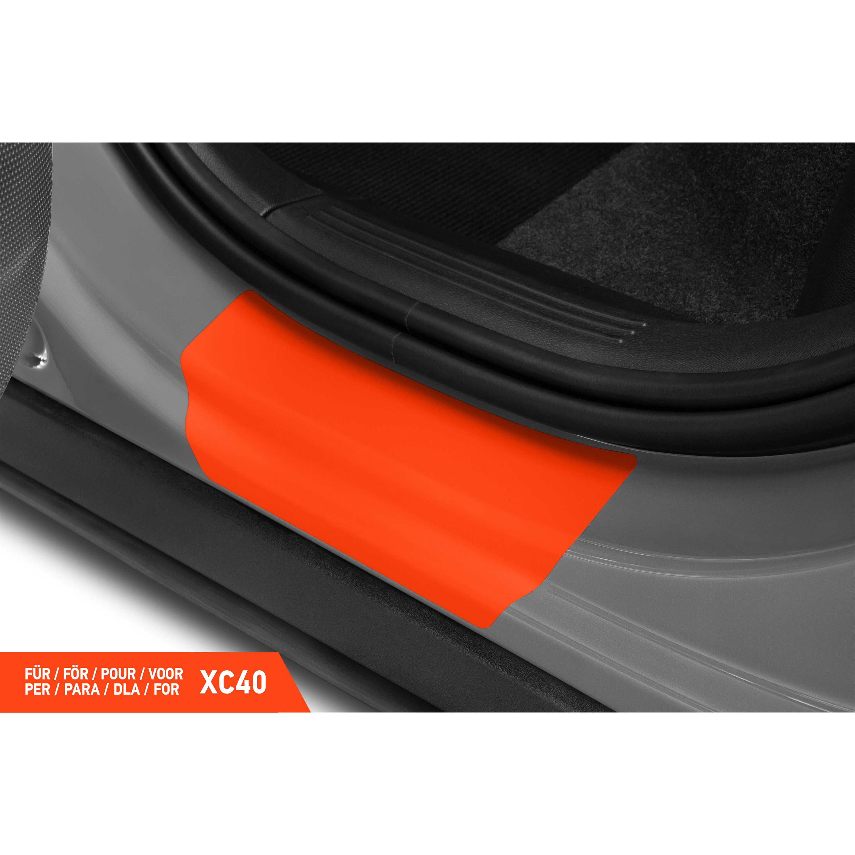 Einstiegsleisten Schutz für Volvo XC40 1 (I) 536 I 2017 - 2026 im 4er Set