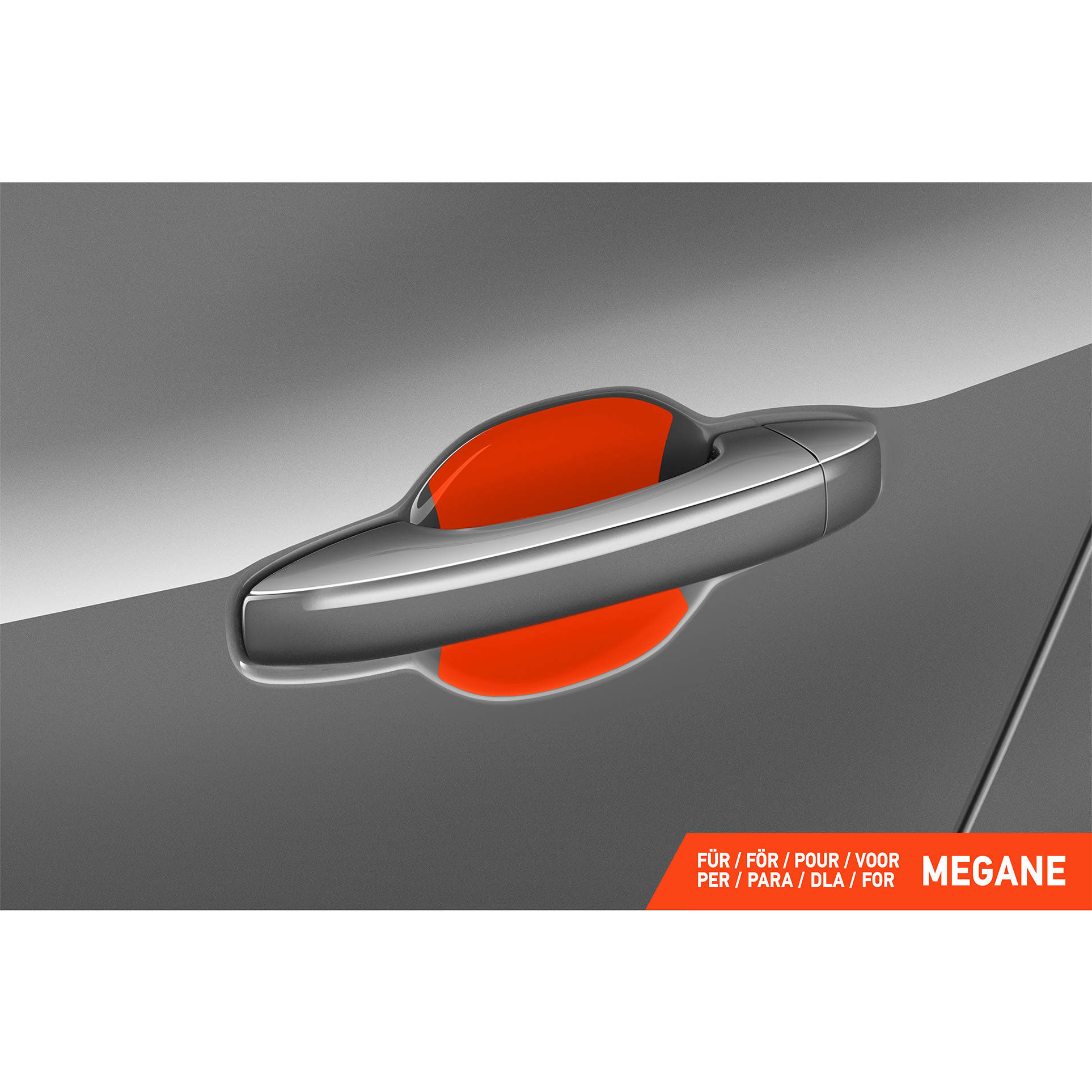 Auto Türgriffmulden Schutzfolie für Renault Mégane Grandtour 4 (IV) K9A I 2016 - 2024 im 4er Set