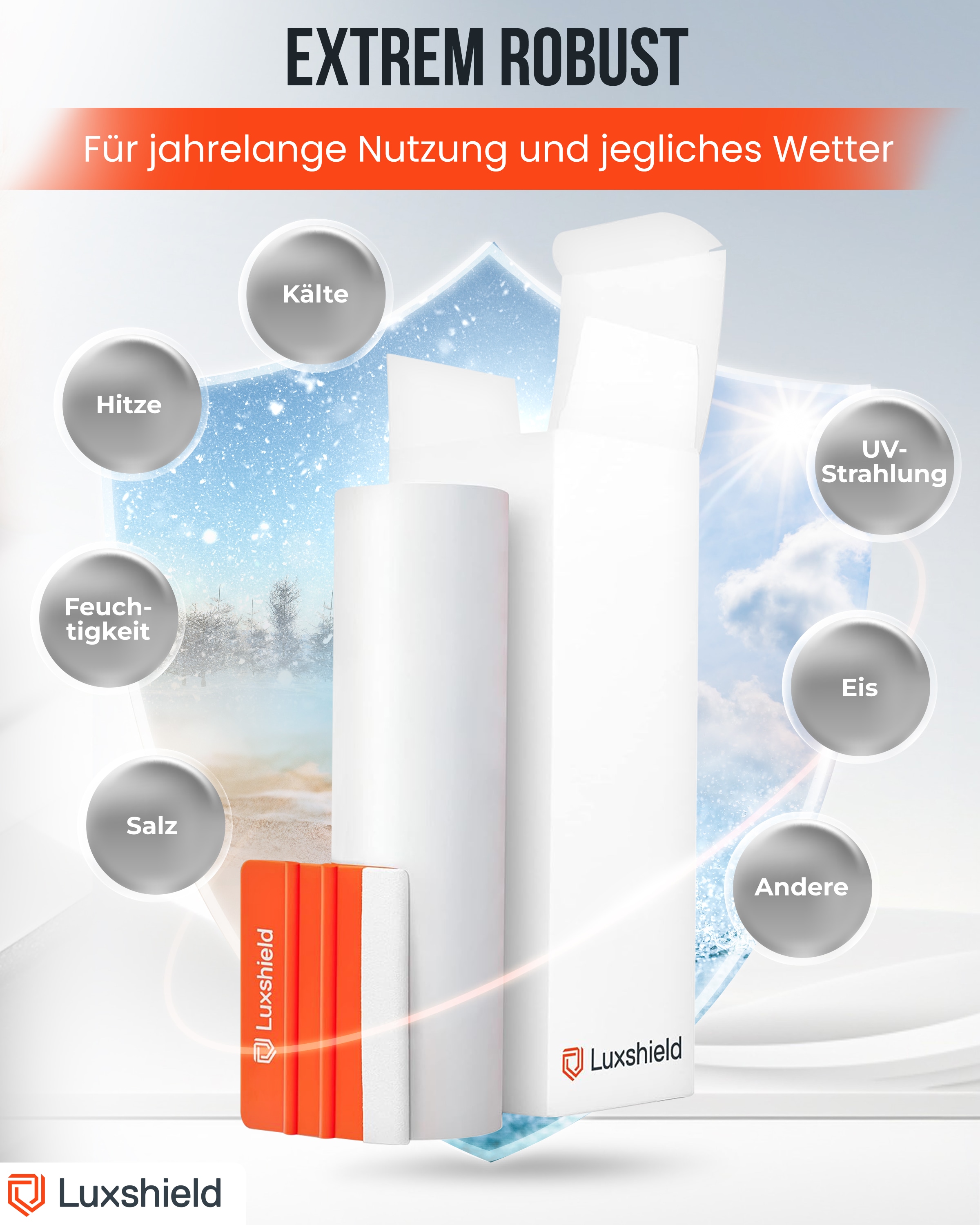 Lackschutzfolie Transparent matt 30x100cm