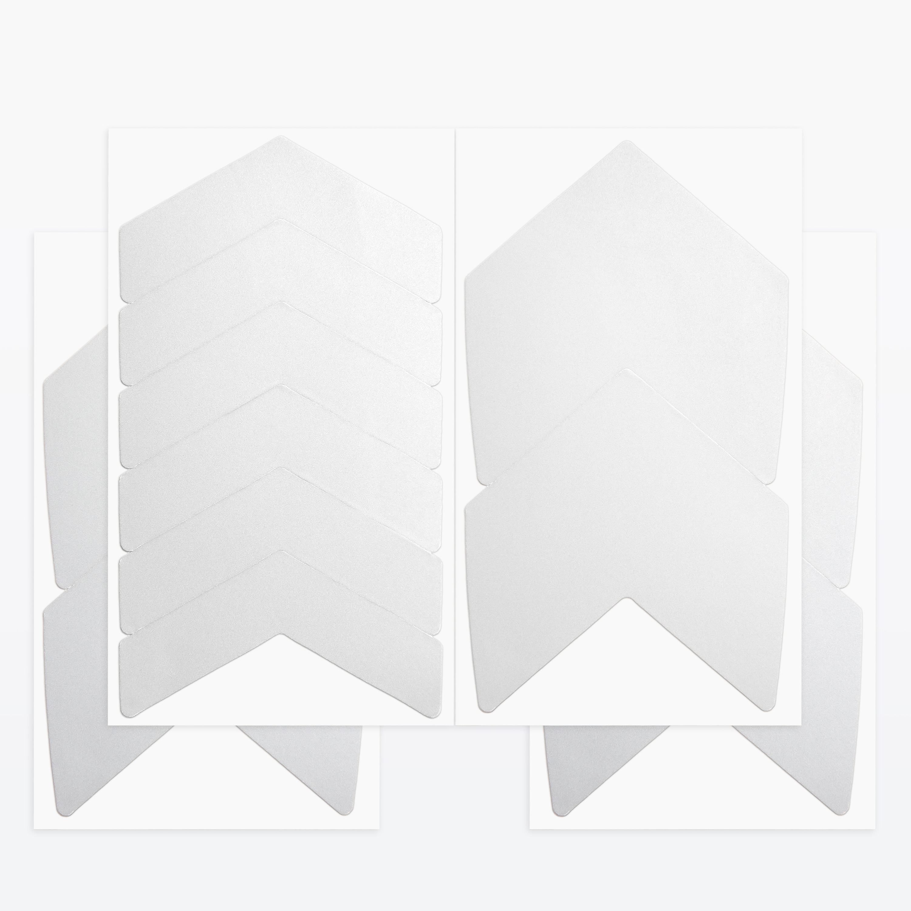 Fahrrad Felgen Reflektoren Sticker 12er Set