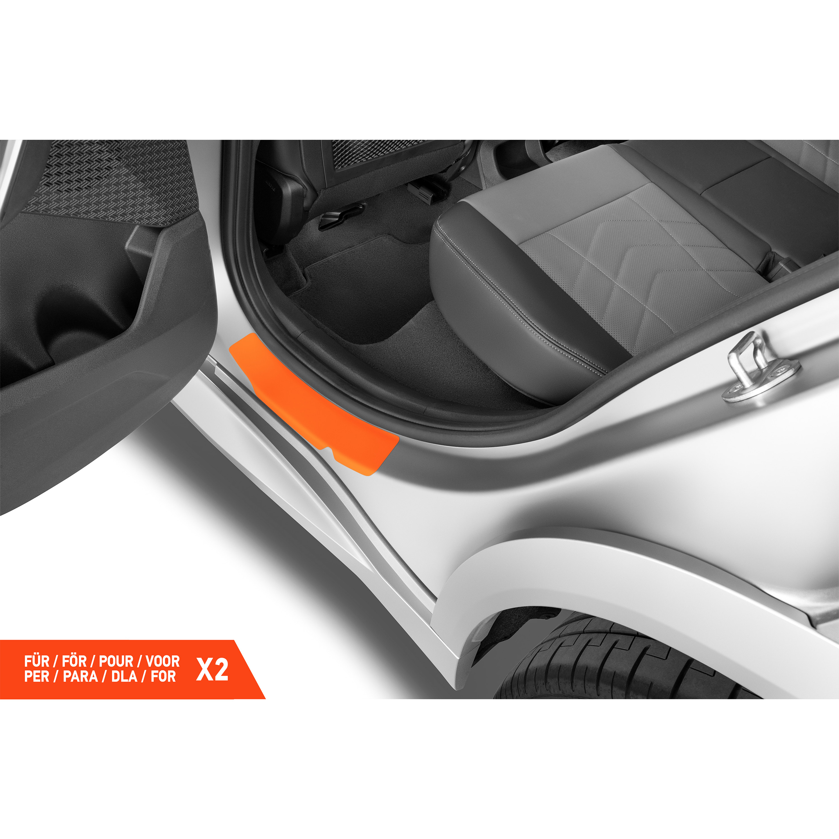 Einstiegsleisten Schutz für BMW X2 2 (II) U10 I 2024 - 2026 im 4er Set