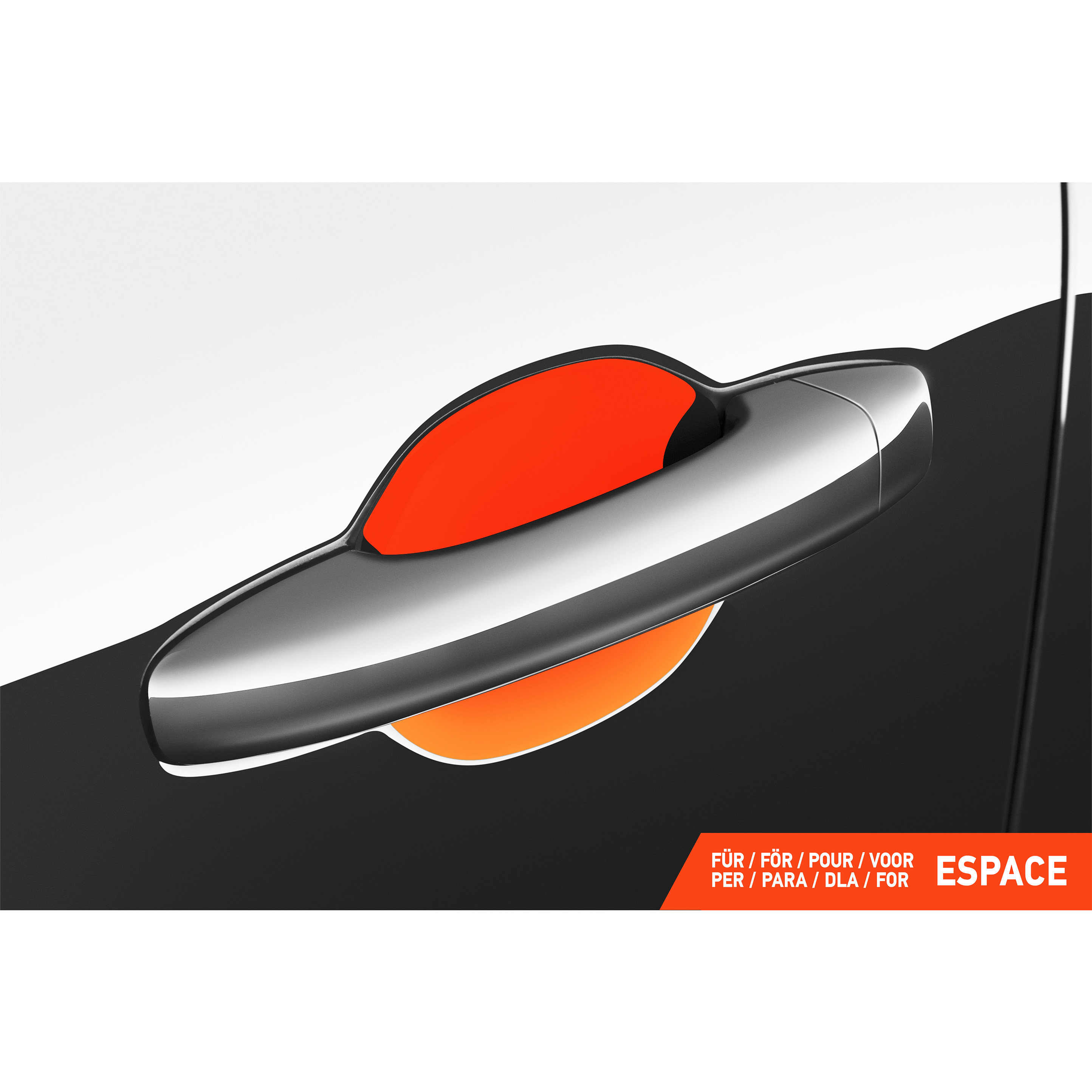 Auto Türgriffmulden Schutzfolie für Renault Espace 6 (VI) I 2023 - 2026 im 4er Set