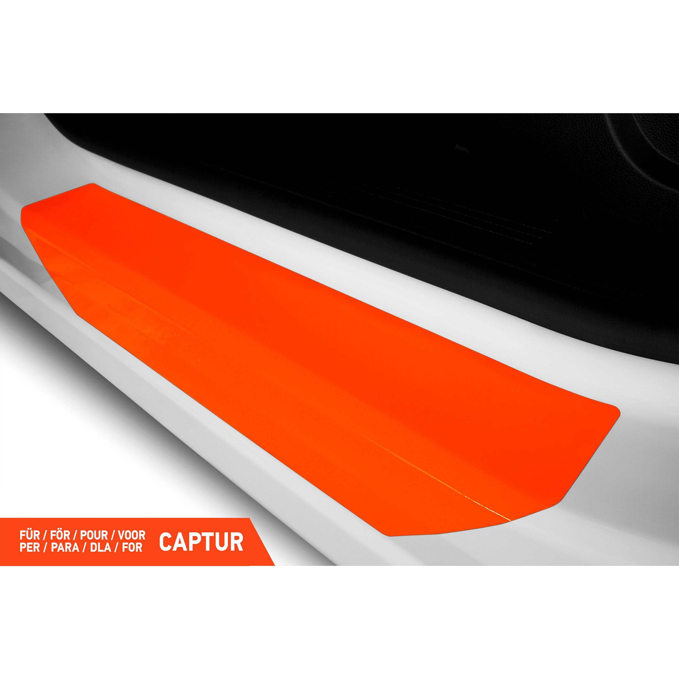 Einstiegsleisten Schutz für Renault Captur II I 2020 - 2026 im 4er Set