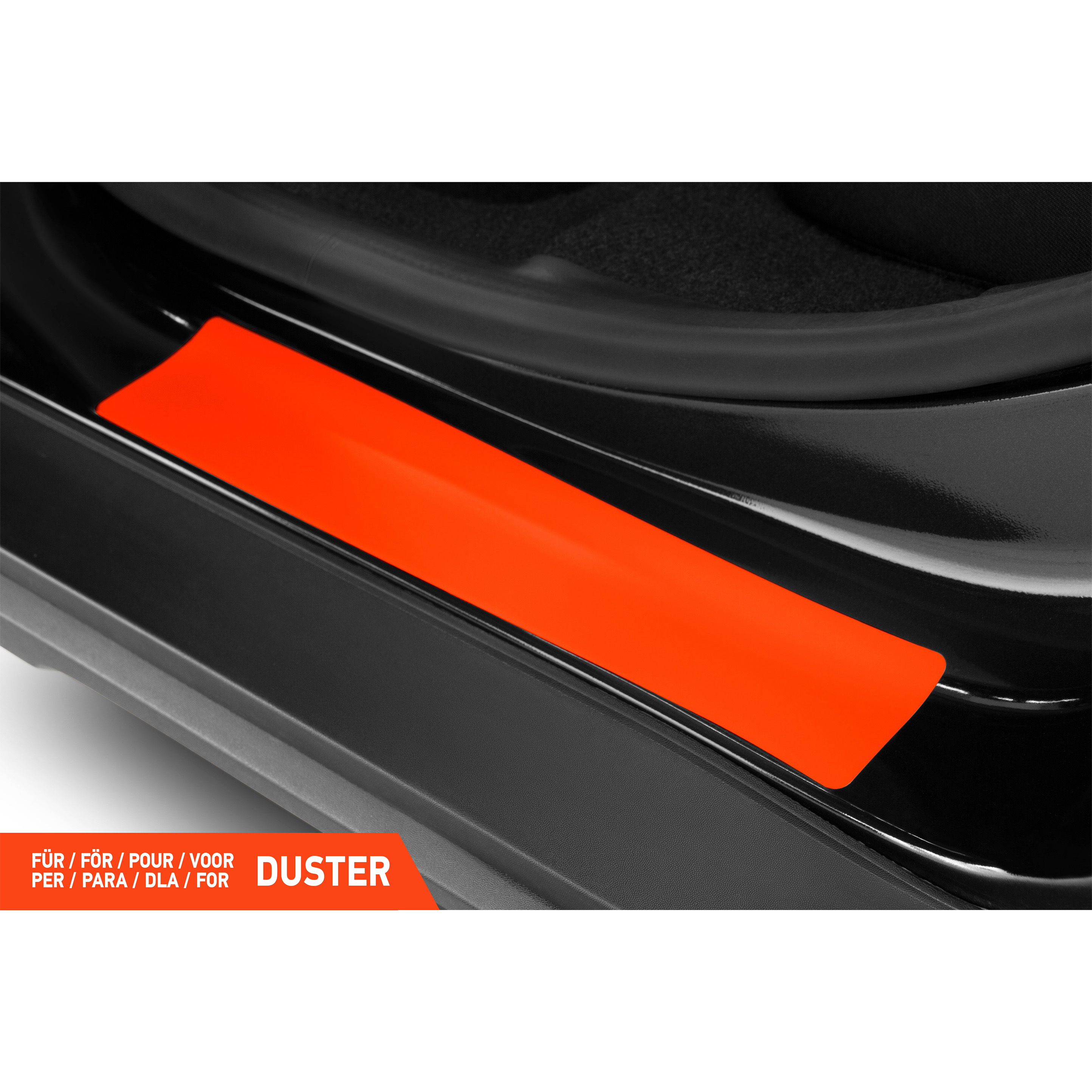 Einstiegsleisten Schutz für Dacia Duster 2 (II) HM I 2018 - 2024 im 4er Set