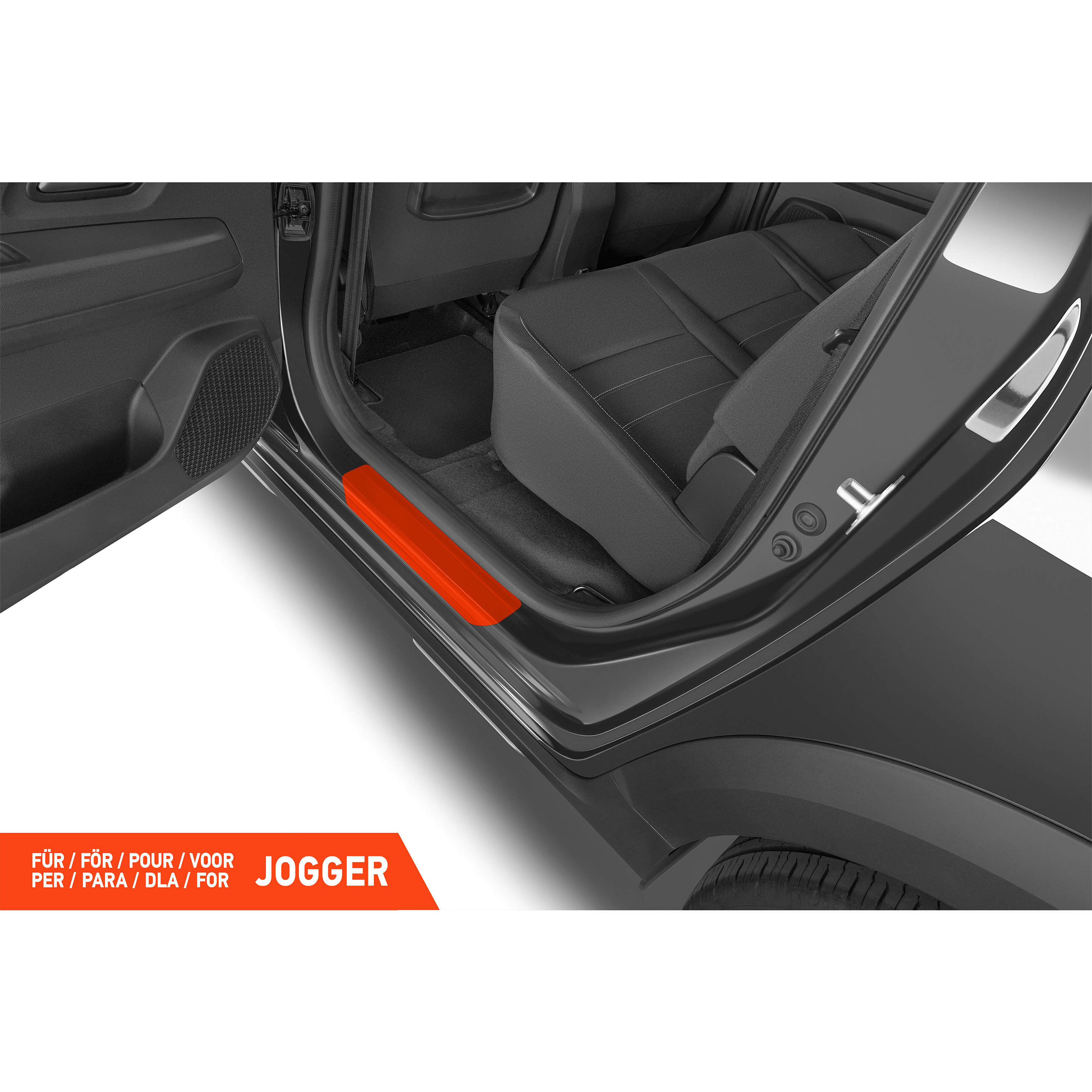 Einstiegsleisten Schutz für Dacia Jogger I 2022 - 2026 im 4er Set