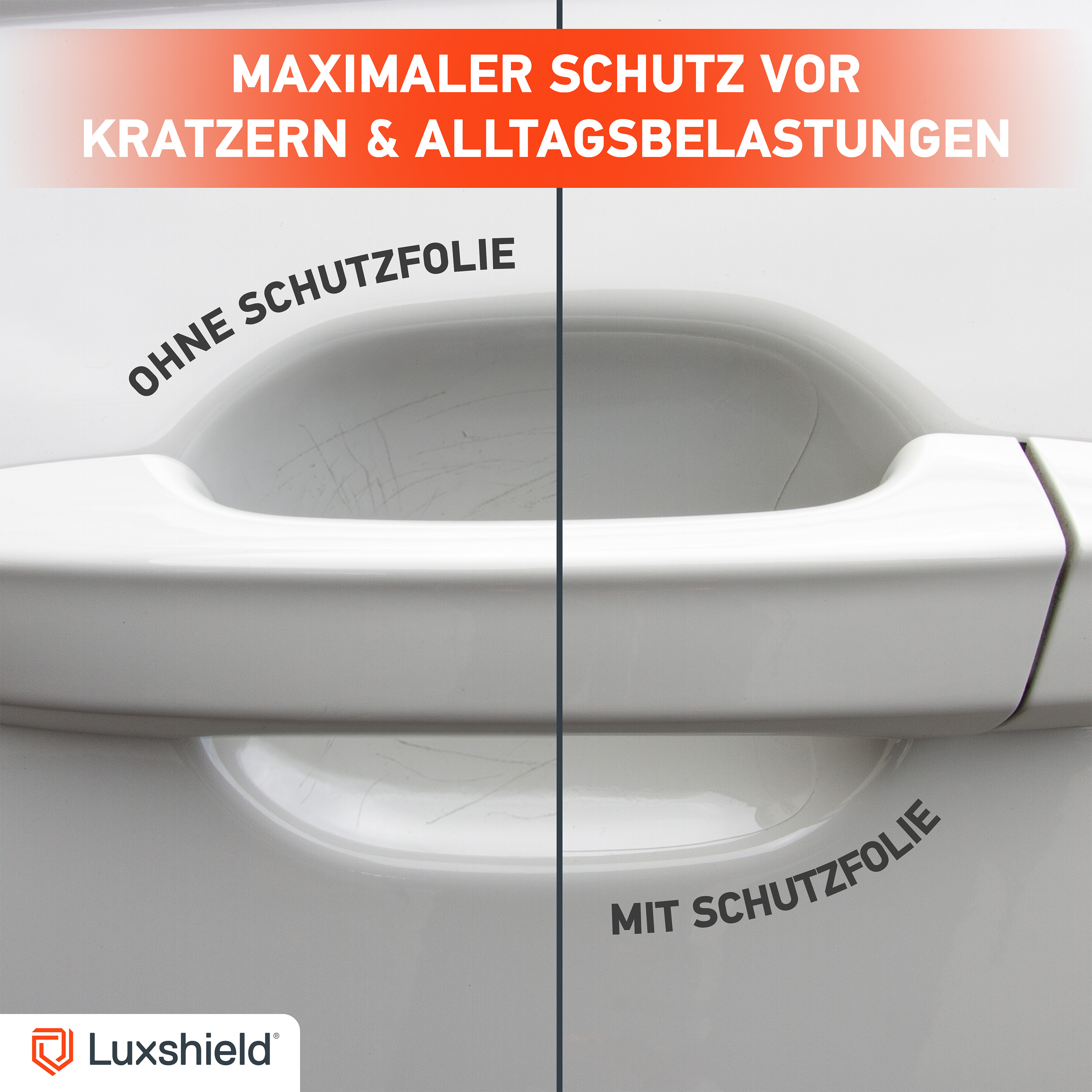 Auto Türgriffmulden Schutzfolie für BYD Seal U SA3 I 2024 - 2026 im 4er Set